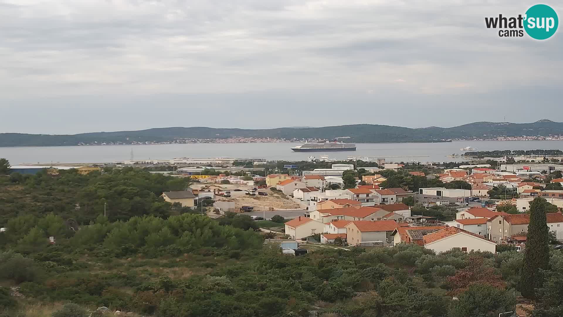 Zadar Port Gazenica Webcam Panorama, Zadar, Croatie