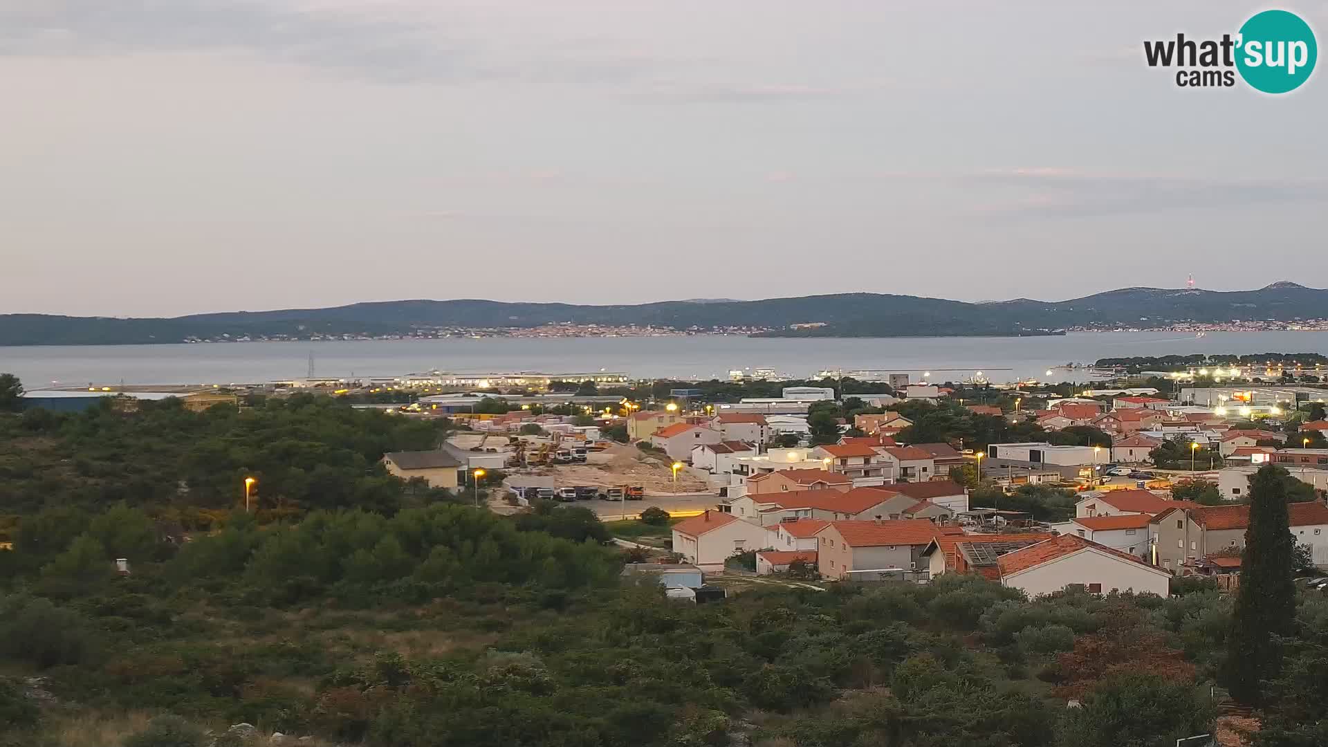 Zadar Port Gazenica Webcam Panorama, Zadar, Croatia