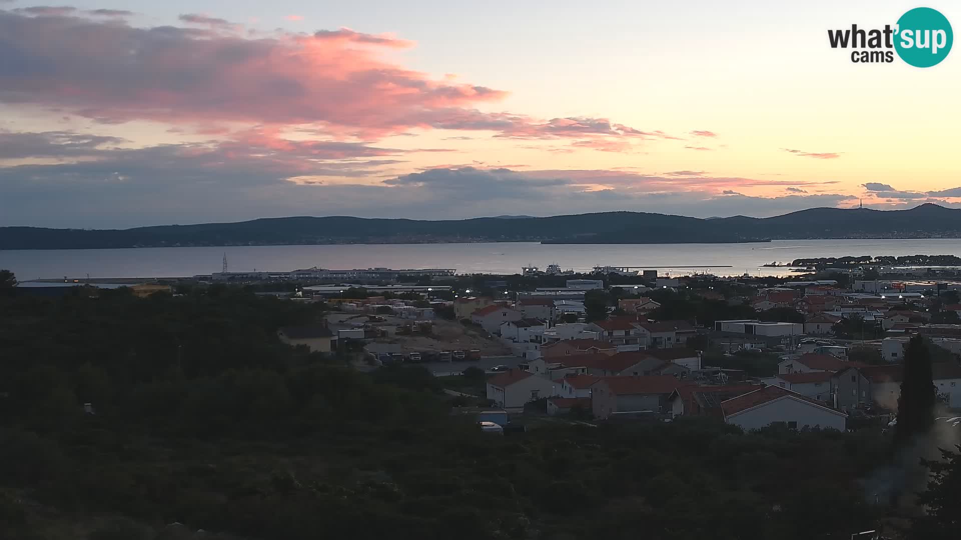 Zadar Port Gazenica Webcam Panorama, Zadar, Croatia