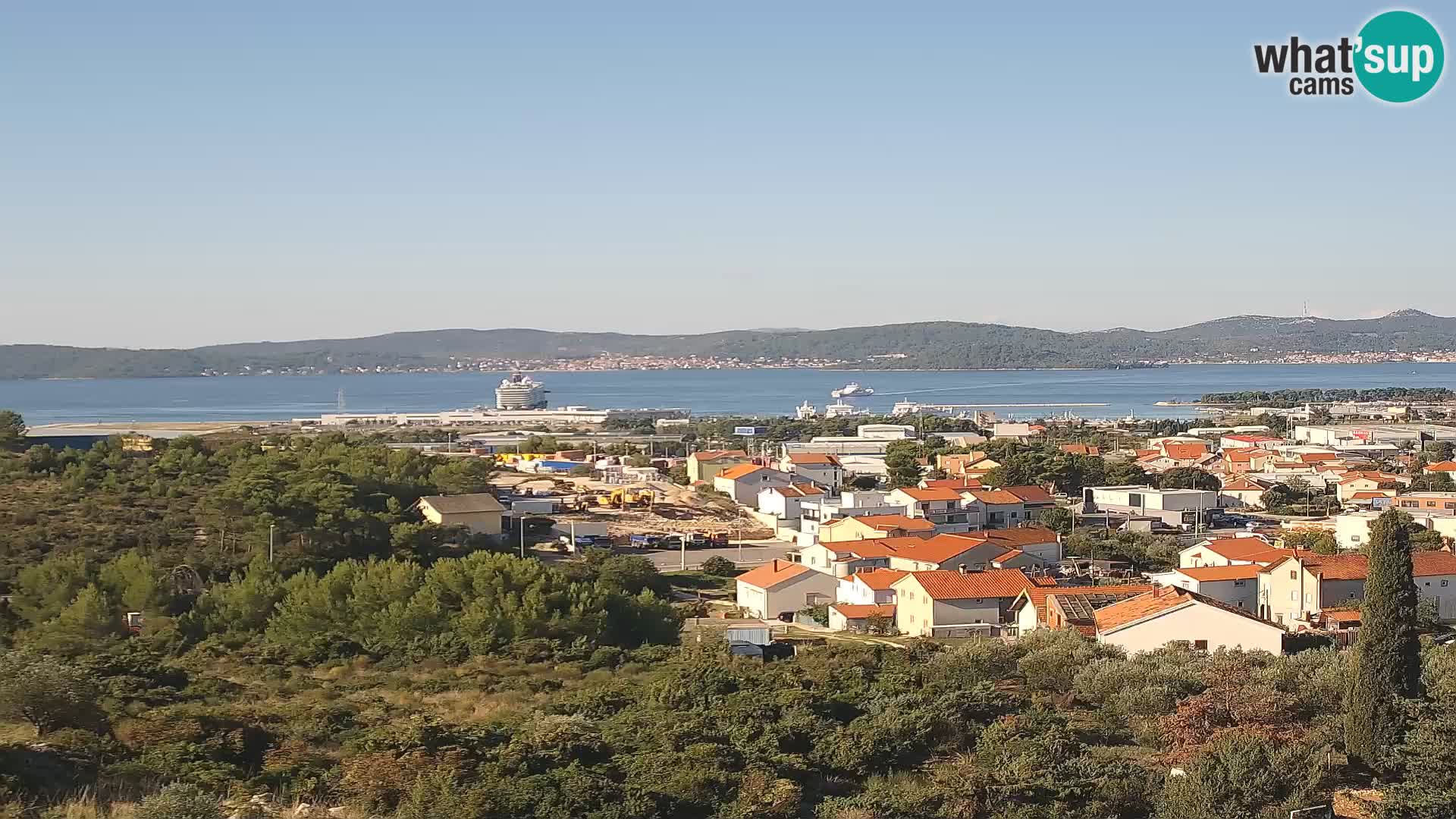 Zadar Porto di Gazenica Webcam Panorama, Zara, Croazia