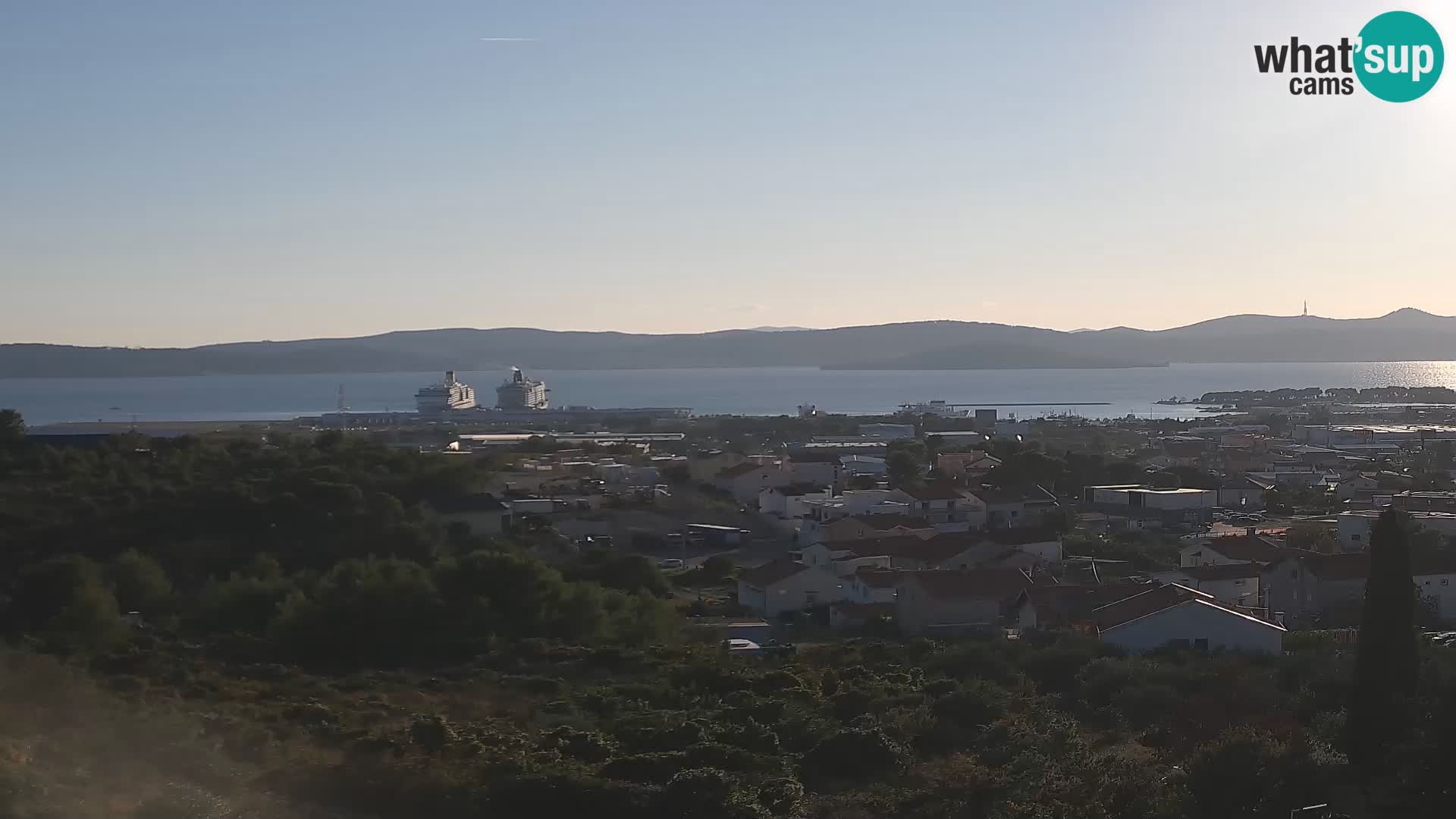 Zadar Port Gazenica Webcam Panorama, Zadar, Croatie