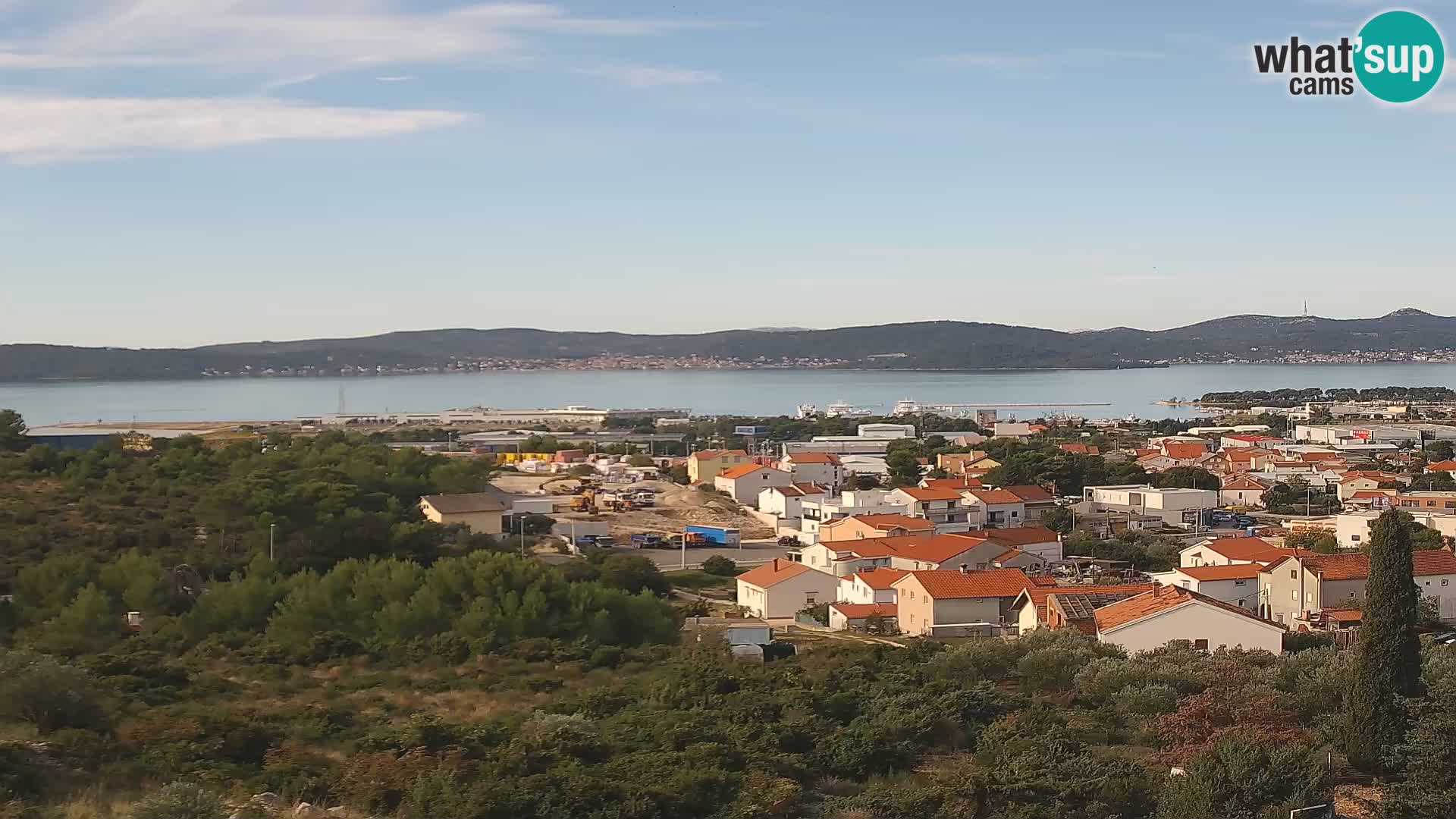 Zadar Port Gazenica Webcam Panorama, Zadar, Croatia