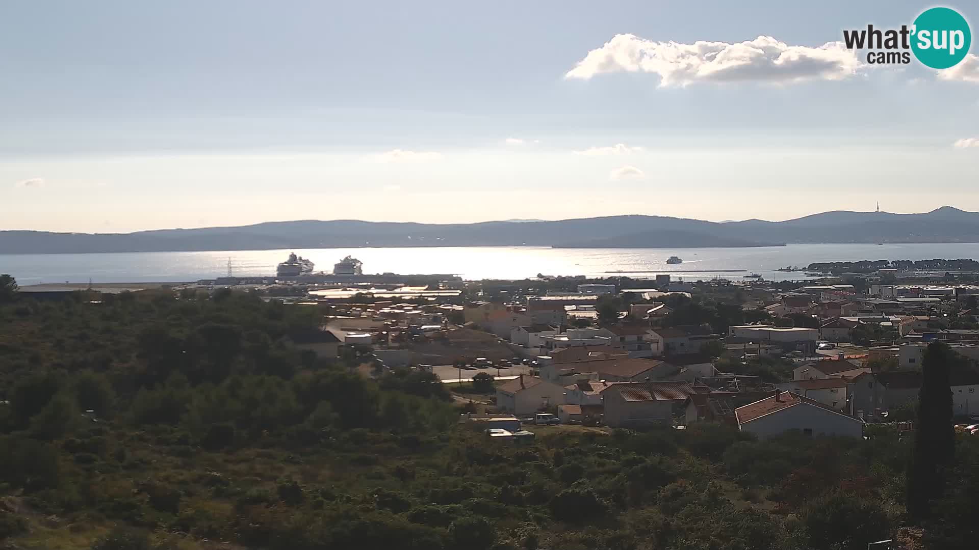 Zadar Port Gazenica Webcam Panorama, Zadar, Croatie