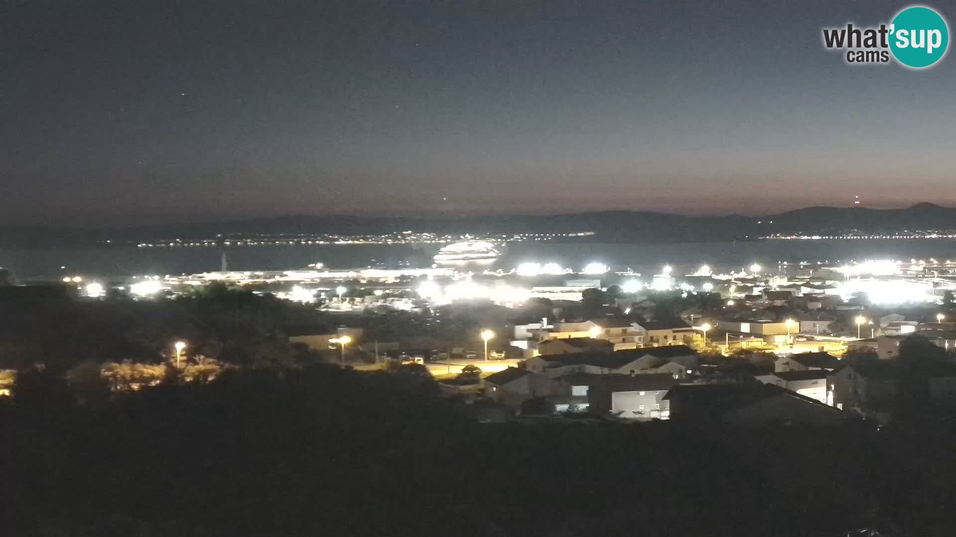 Zadar Port Gazenica Webcam Panorama, Zadar, Croatia