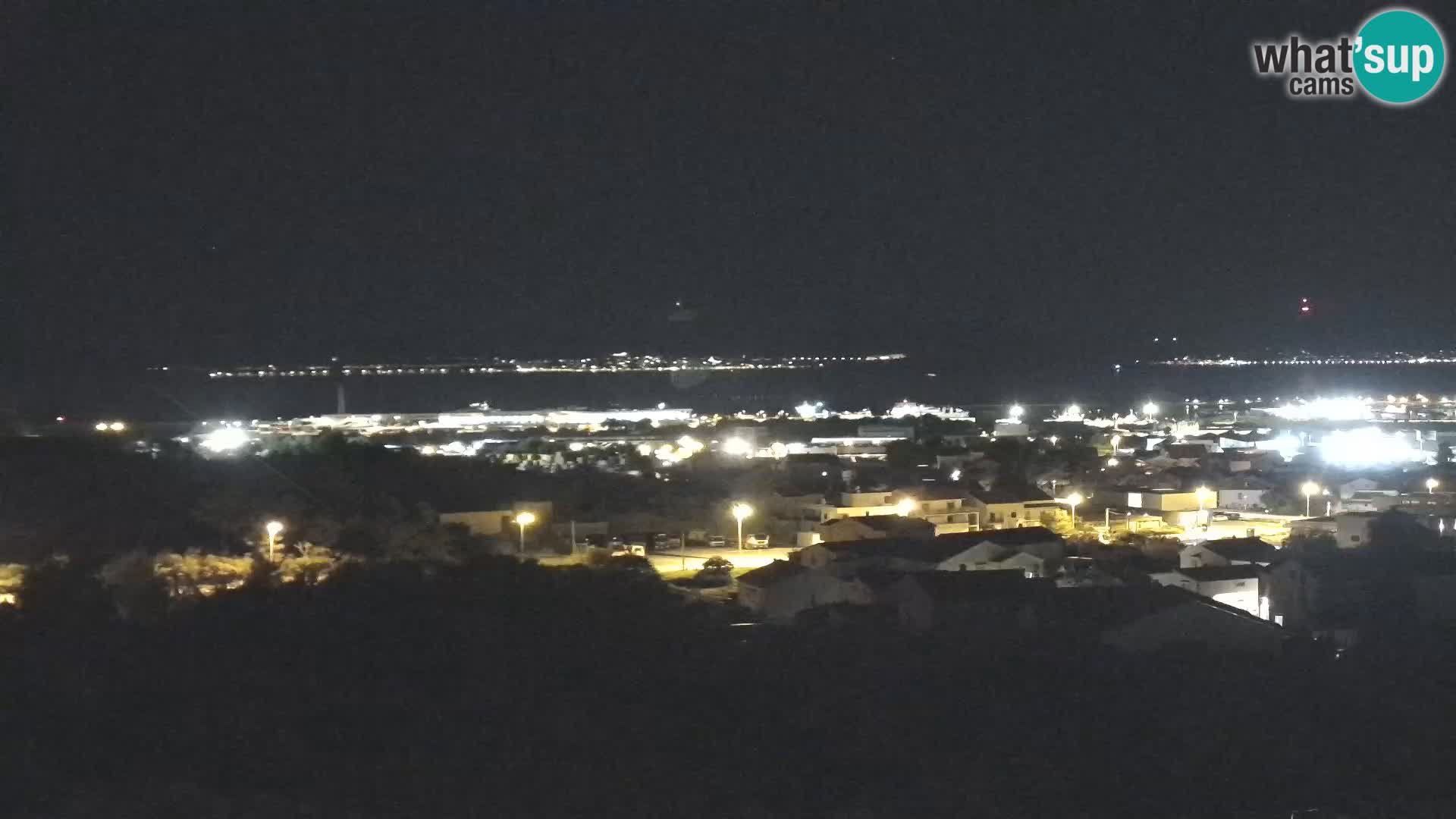 Panorama de la Webcam del Puerto Gazenica de Zadar, Zadar, Croacia