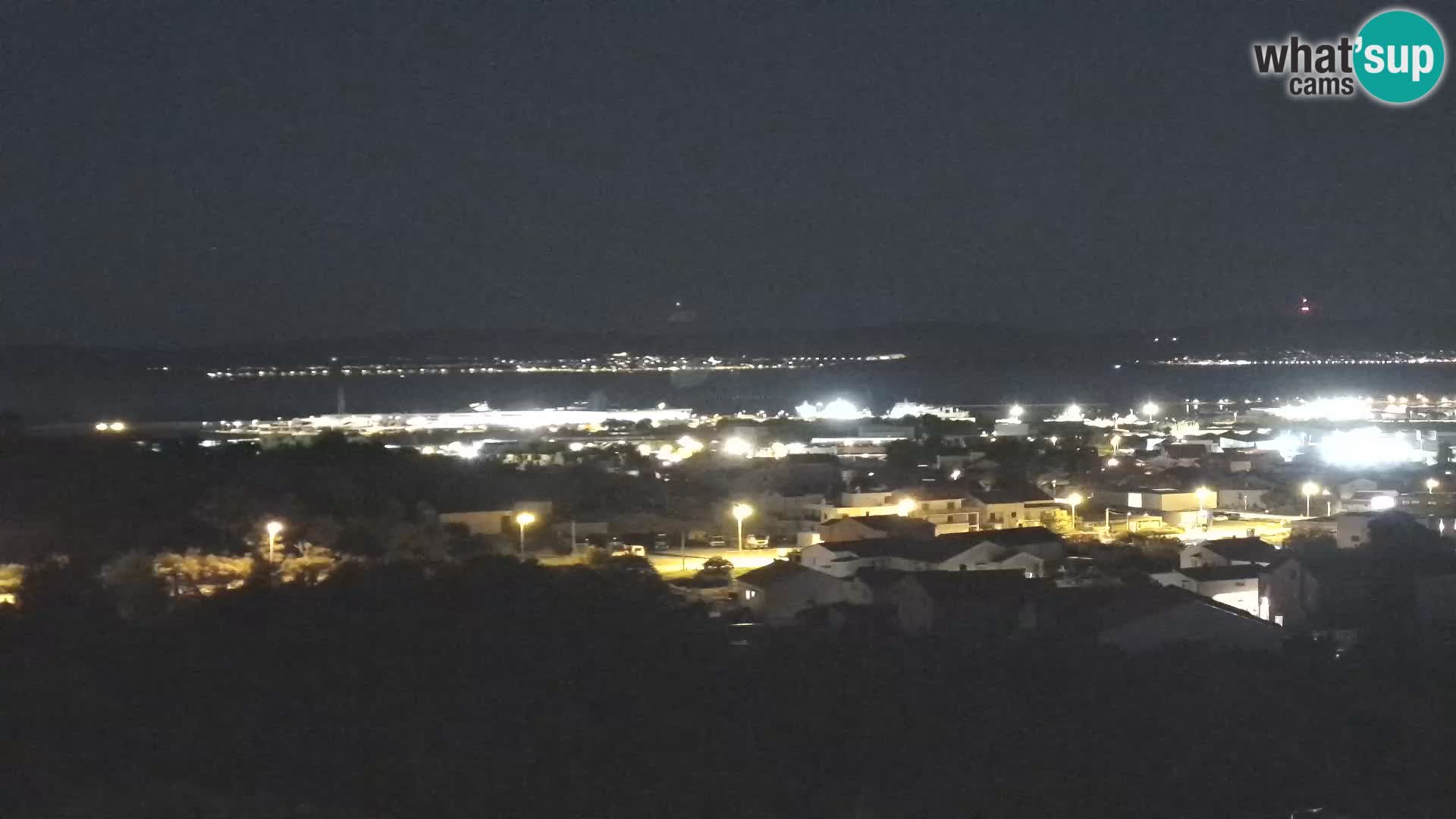Panorama de la Webcam del Puerto Gazenica de Zadar, Zadar, Croacia