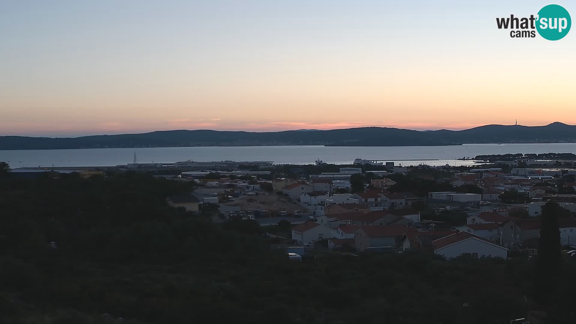 Zadar Port Gazenica Webcam Panorama, Zadar, Croatia