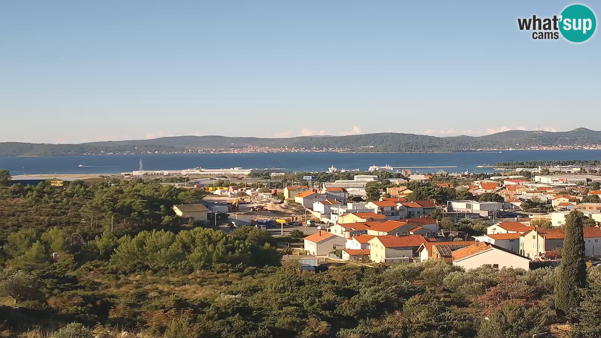 Zadar Port Gazenica Webcam Panorama, Zadar, Croatia