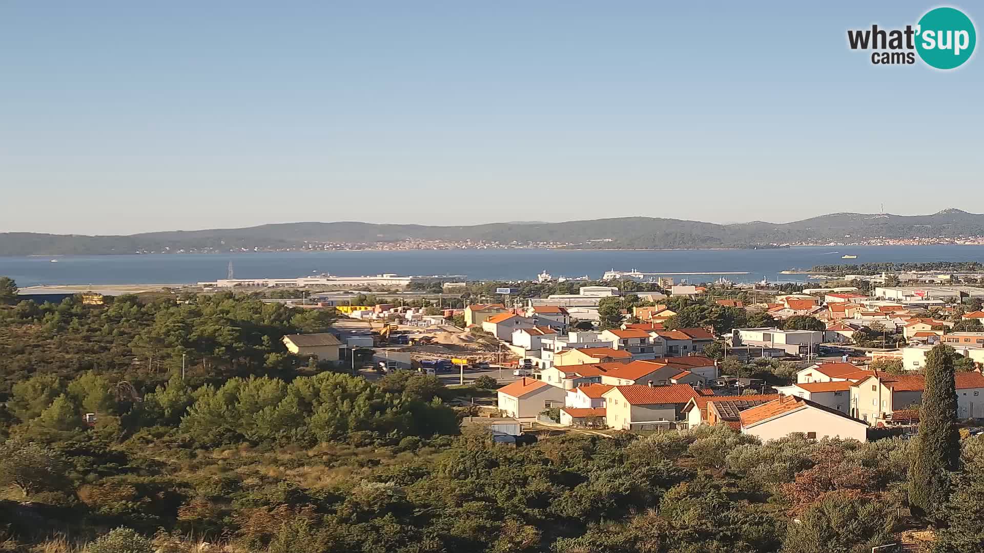 Zadar Porto di Gazenica Webcam Panorama, Zara, Croazia