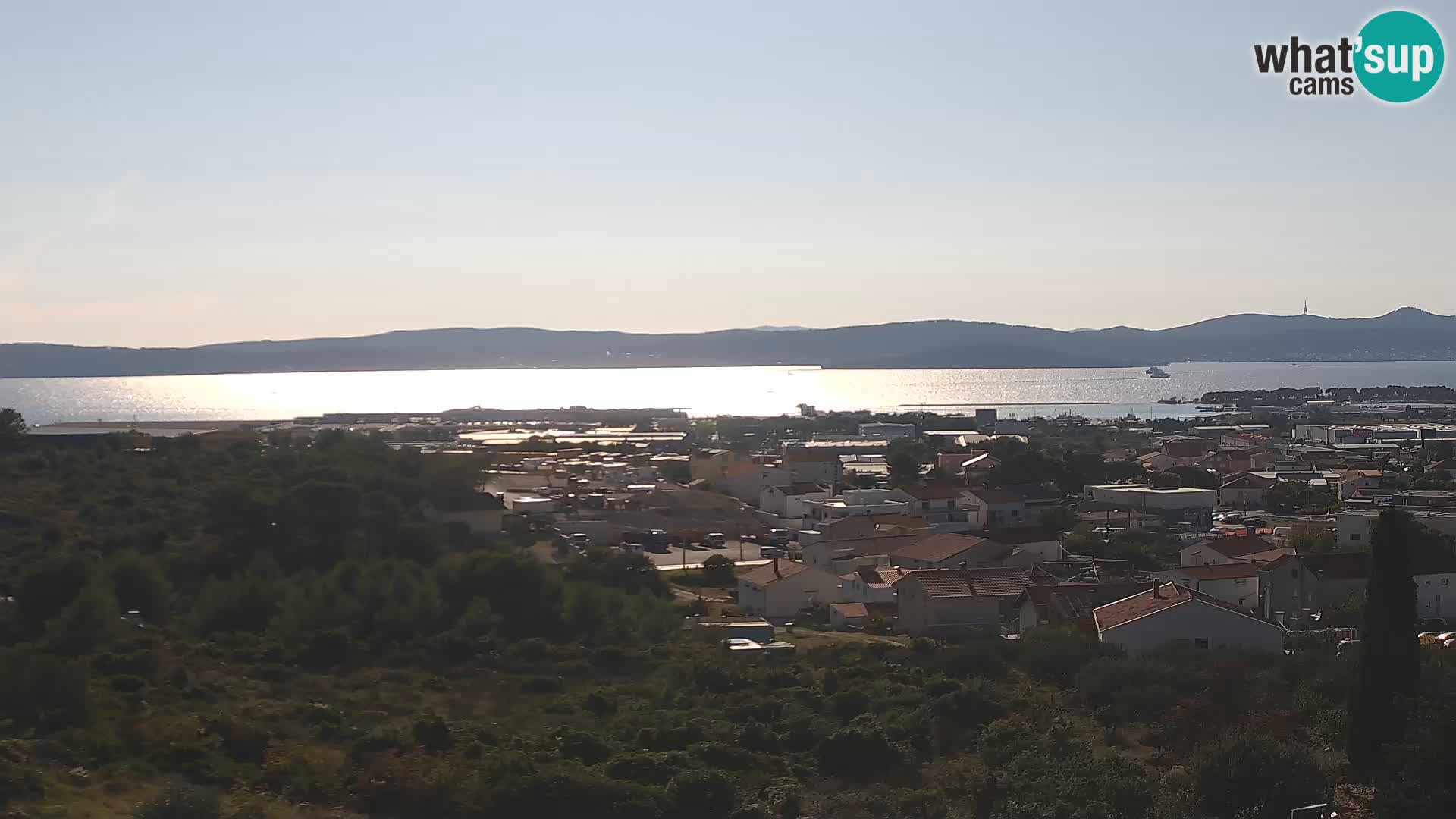 Zadar Pristanišče Gazenica s panoramsko spletno kamero, Zadar, Hrvaška