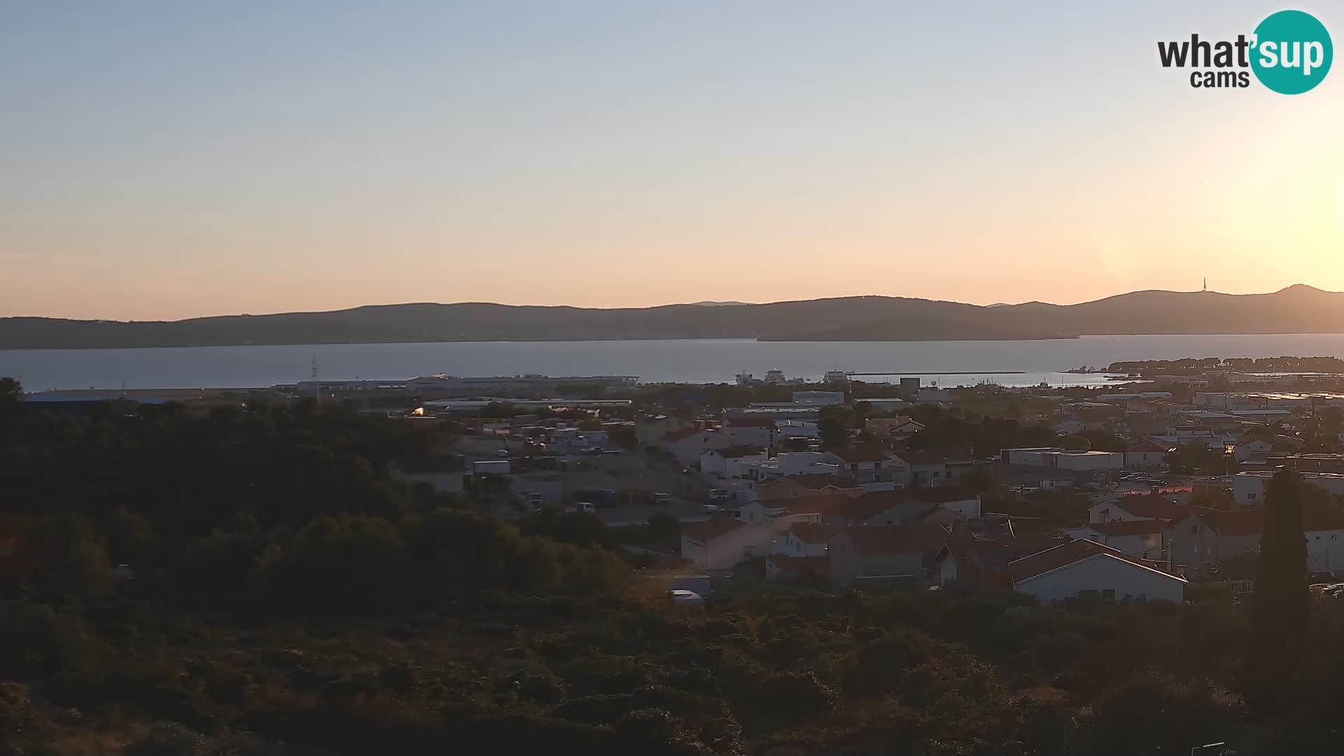 Zadar Port Gazenica Webcam Panorama, Zadar, Kroatien