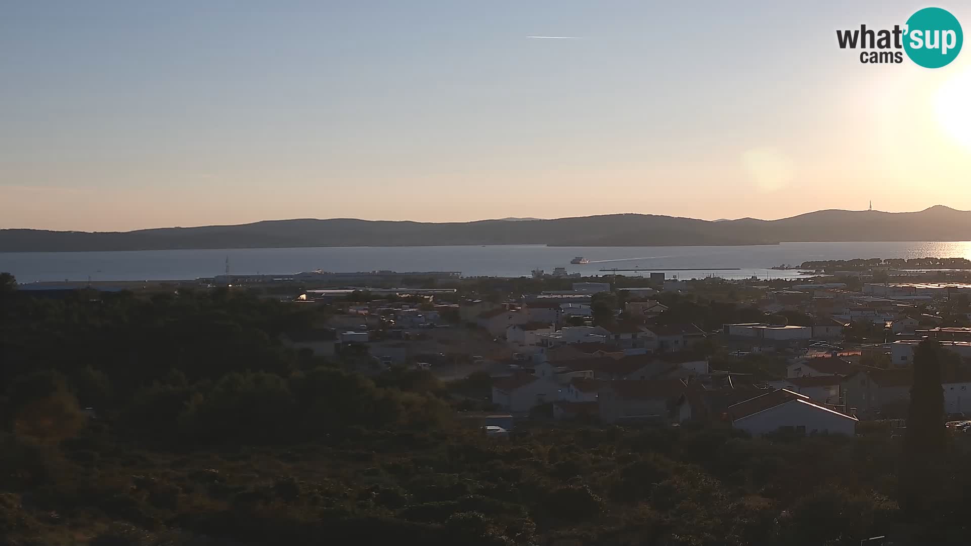 Zadar Port Gazenica Webcam Panorama, Zadar, Croatie