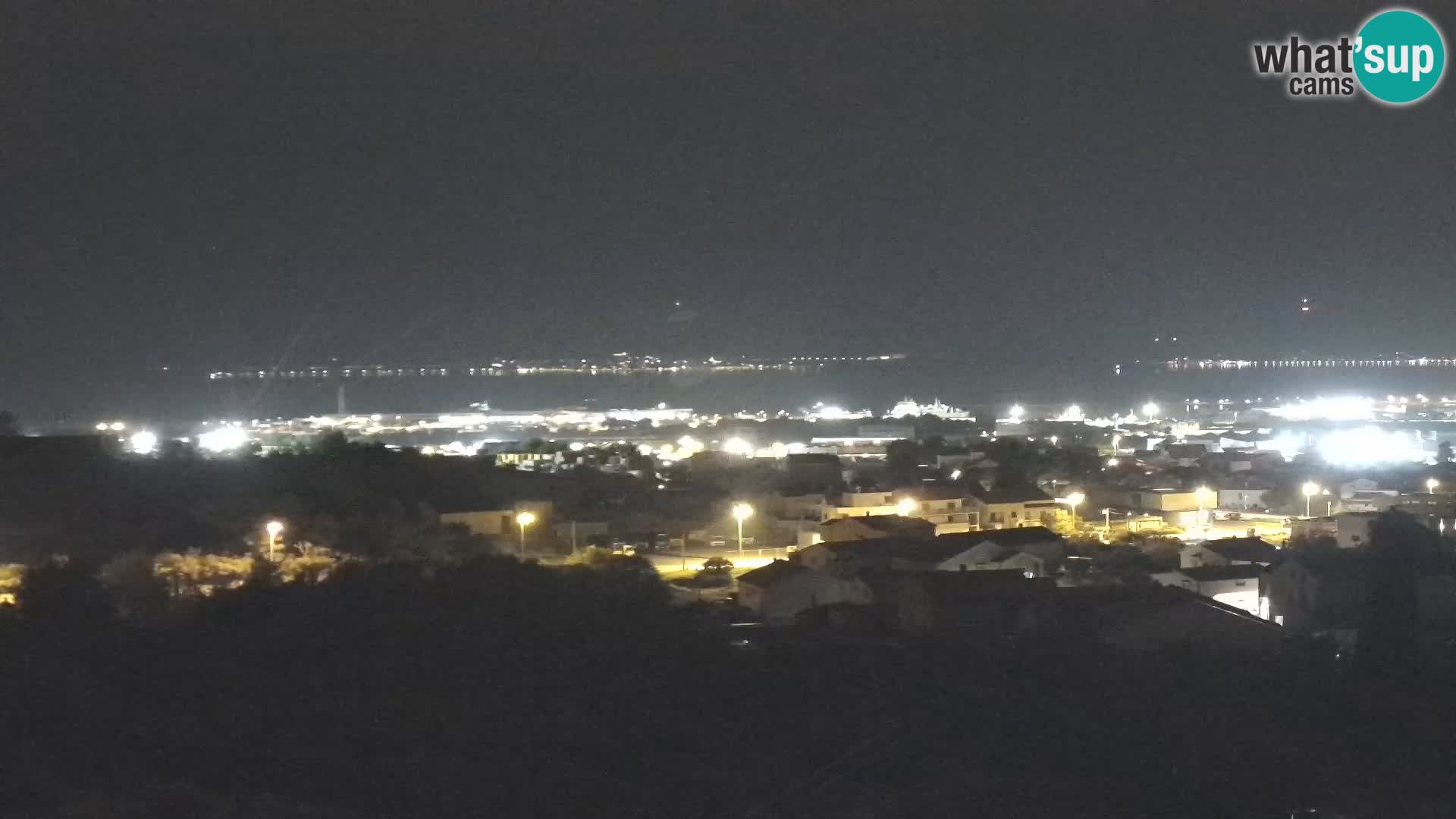 Panoramska web kamera Luke Gaženica u Zadru, Hrvatska