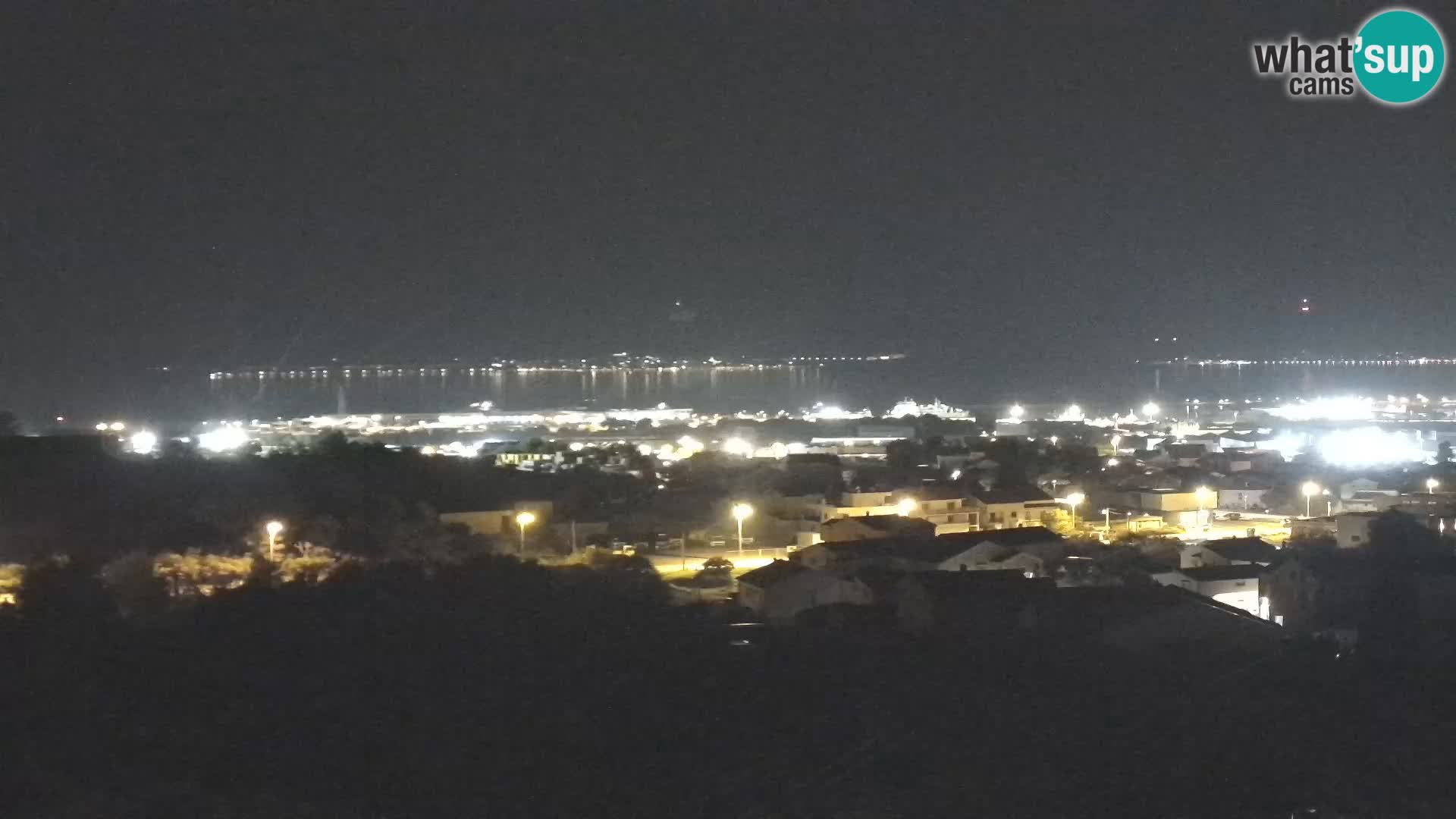 Panorama de la Webcam del Puerto Gazenica de Zadar, Zadar, Croacia