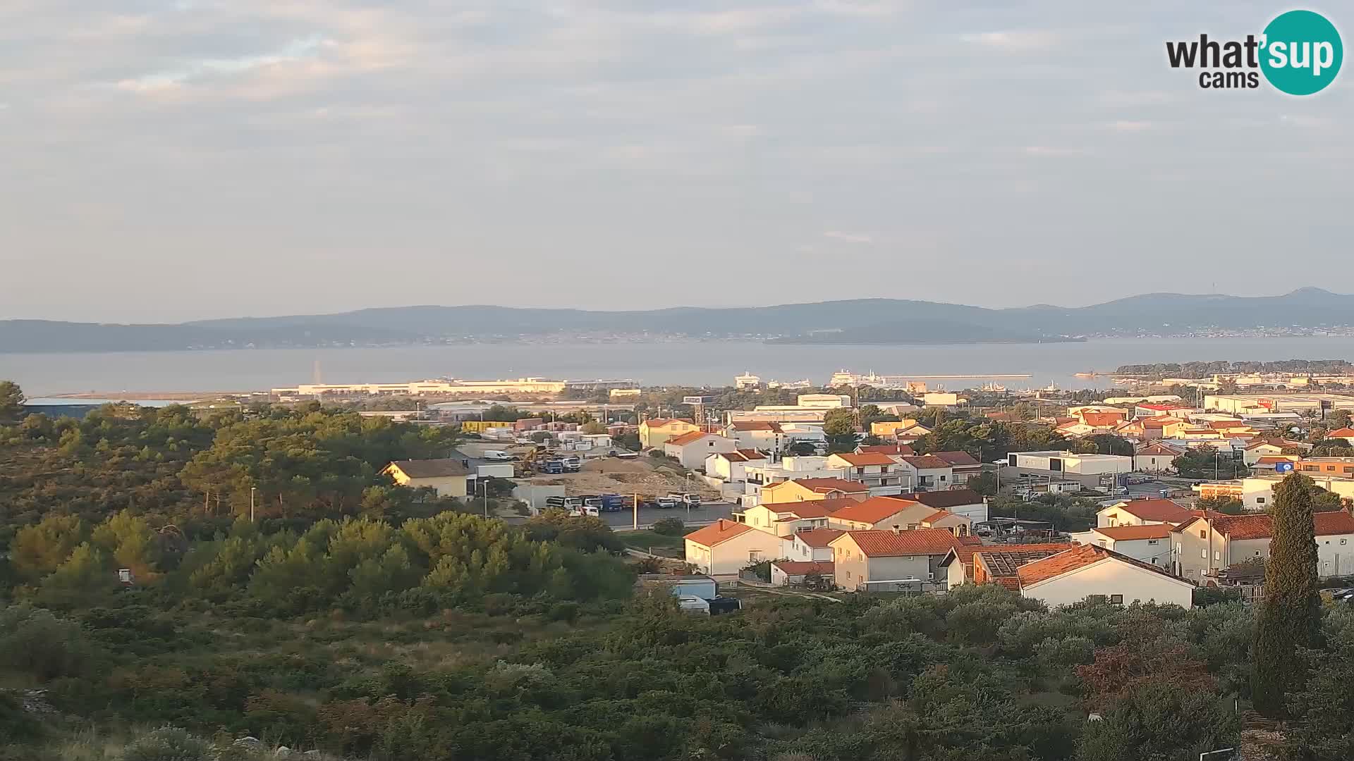 Zadar Port Gazenica Webcam Panorama, Zadar, Croatia