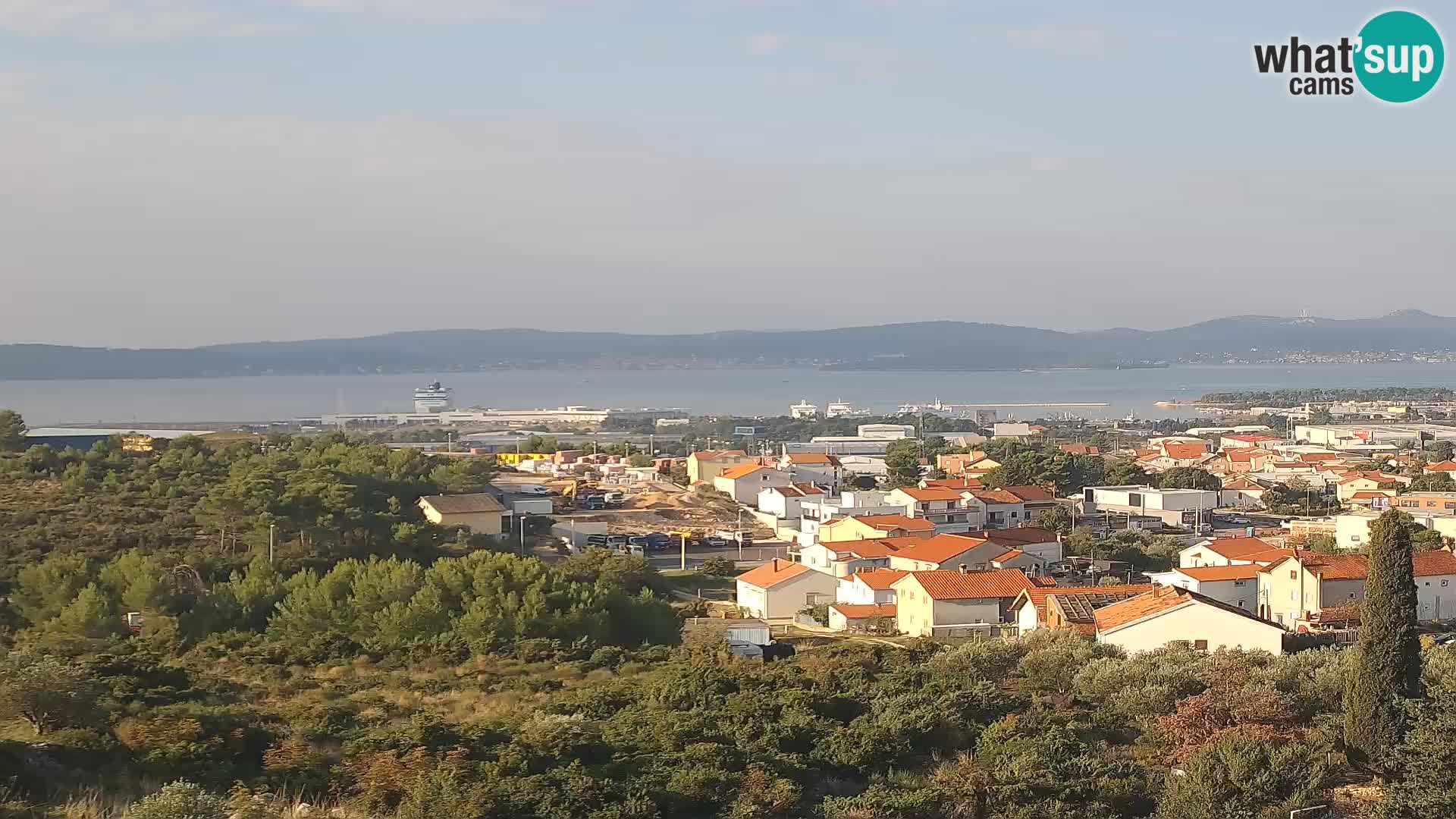 Zadar Port Gazenica Webcam Panorama, Zadar, Croatie