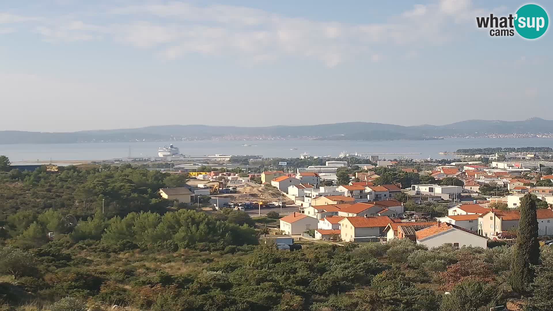 Zadar Port Gazenica Webcam Panorama, Zadar, Croatia