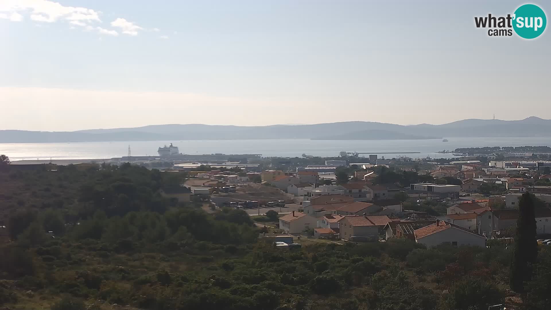Zadar Port Gazenica Webcam Panorama, Zadar, Croatie