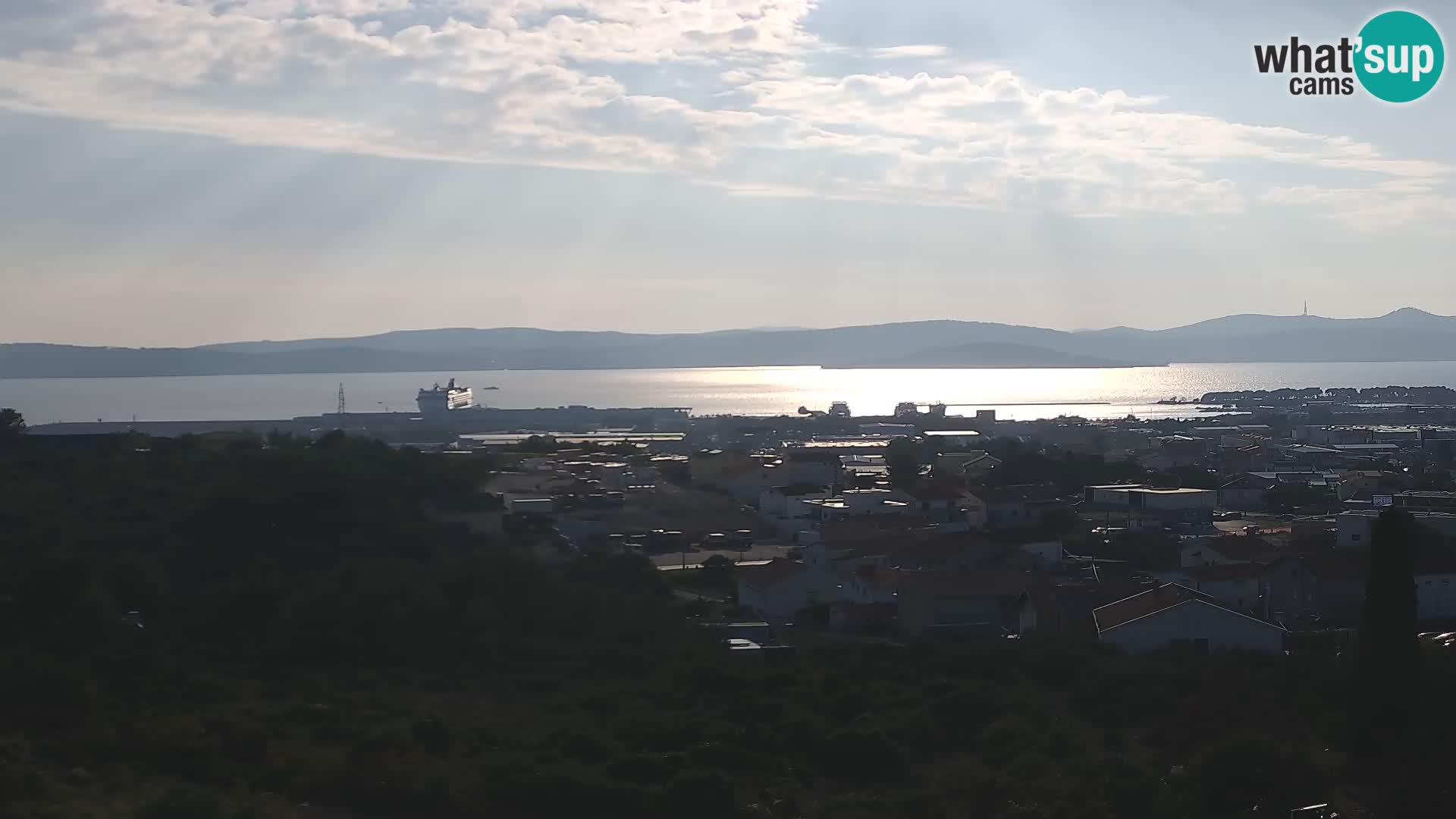 Zadar Port Gazenica Webcam Panorama, Zadar, Croatia
