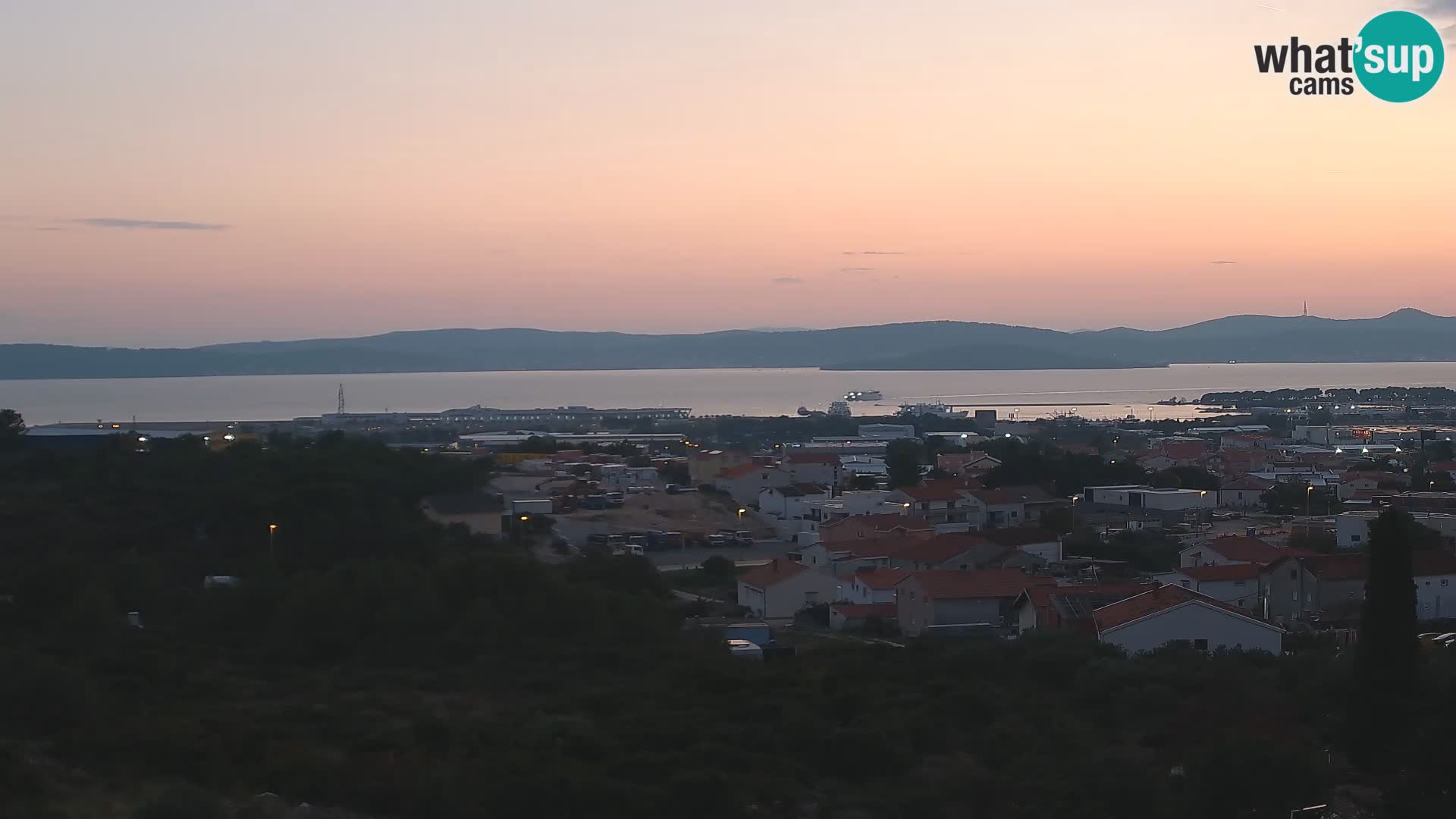 Zadar Port Gazenica Webcam Panorama, Zadar, Croatia