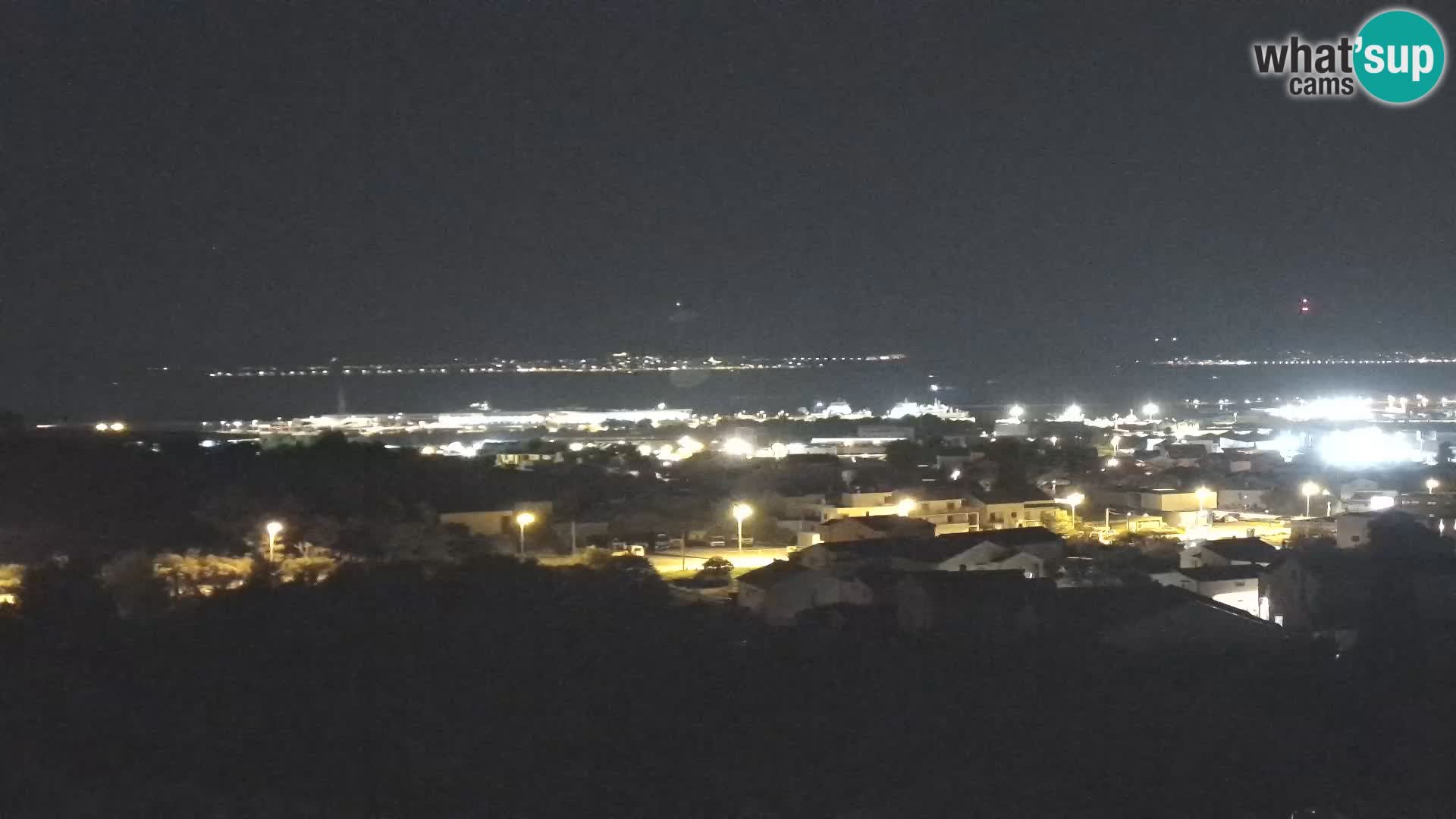 Zadar Pristanišče Gazenica s panoramsko spletno kamero, Zadar, Hrvaška
