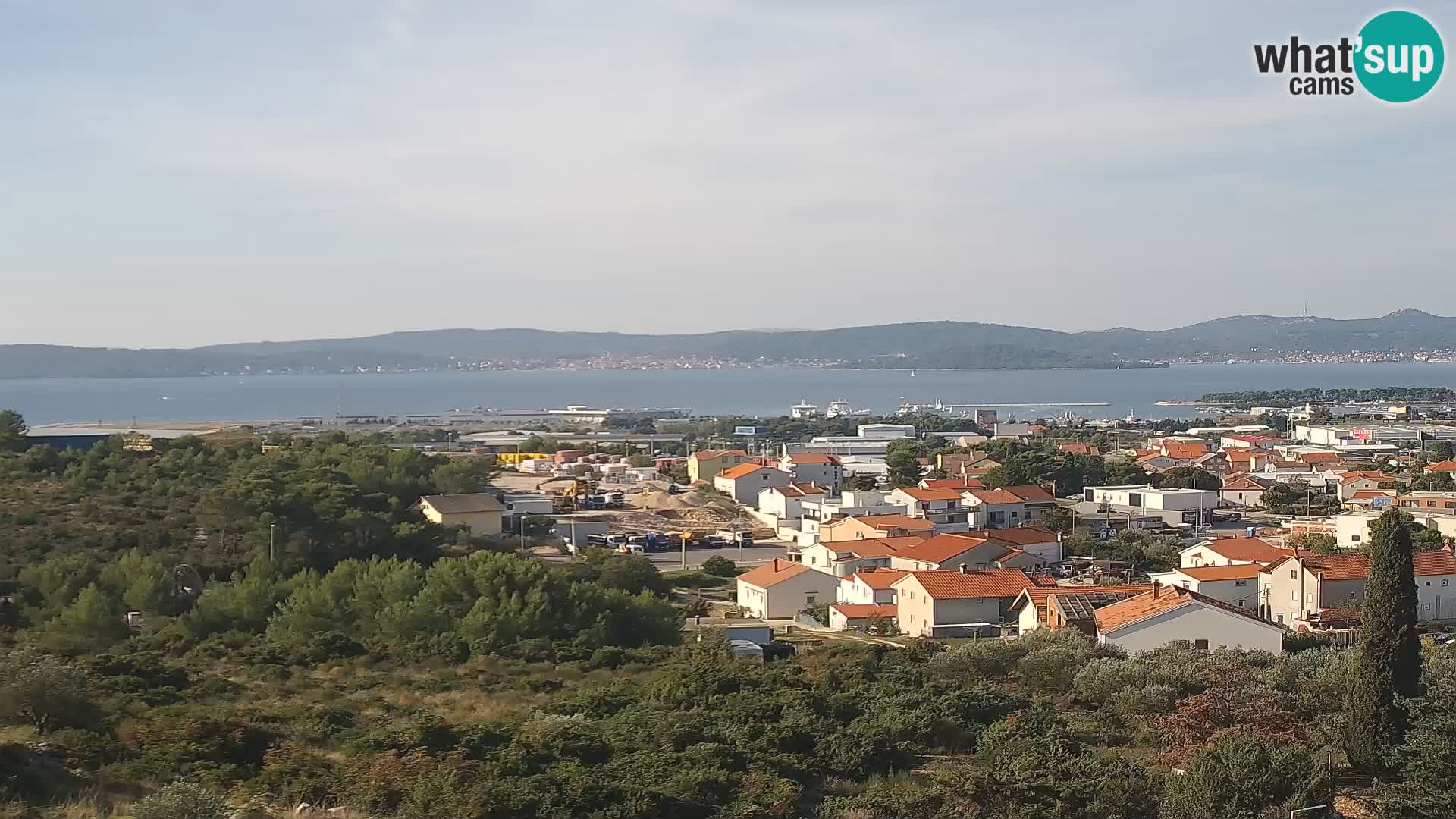 Zadar Port Gazenica Webcam Panorama, Zadar, Croatia