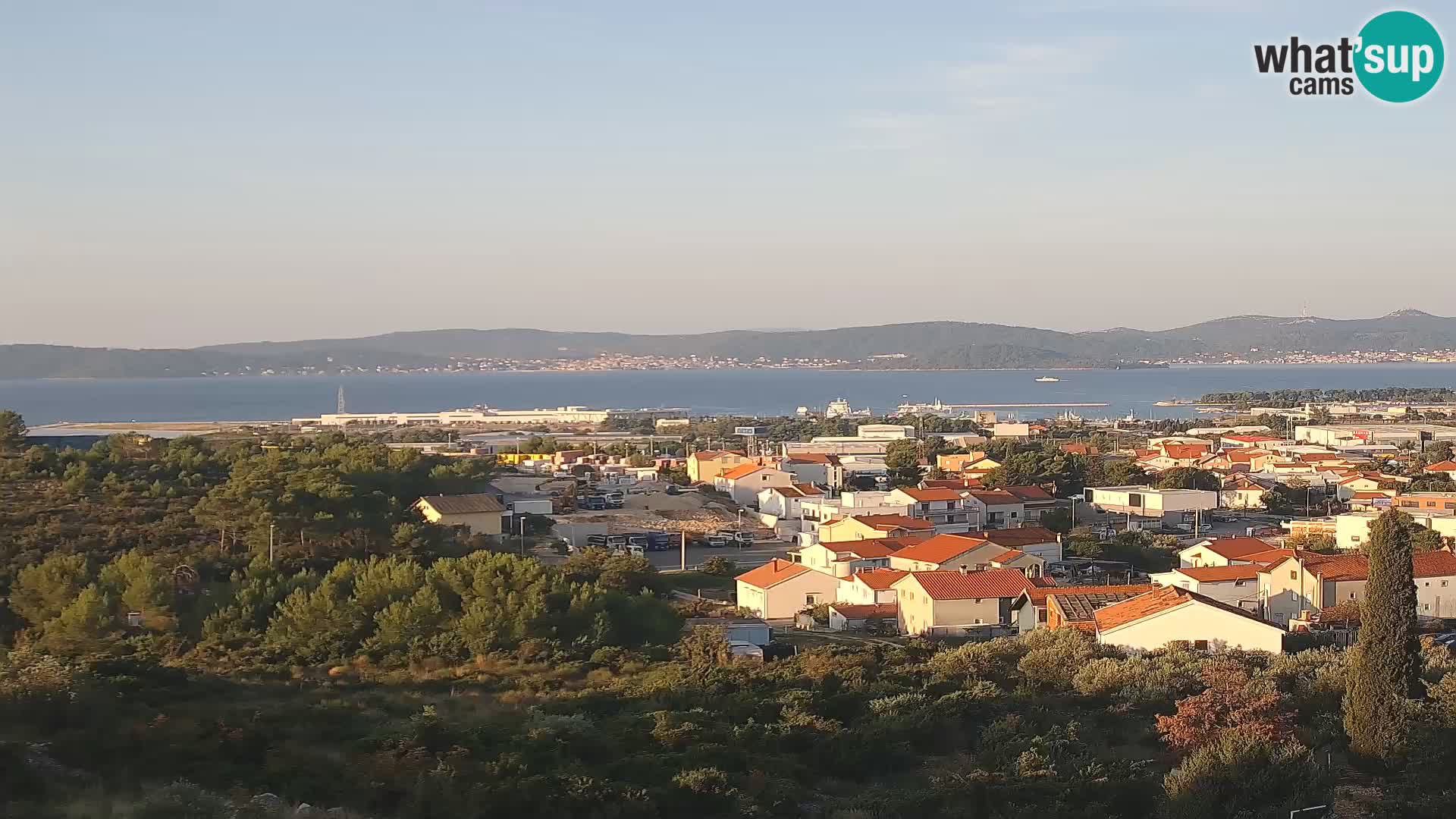 Zadar Port Gazenica Webcam Panorama, Zadar, Croatia