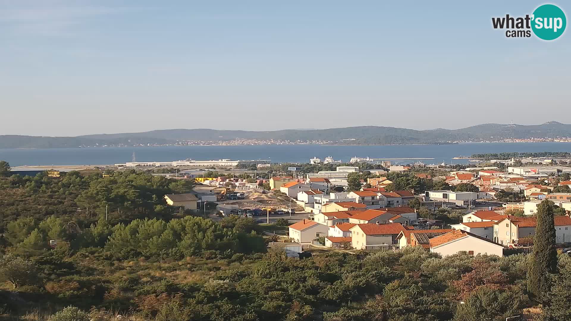 Zadar Port Gazenica Webcam Panorama, Zadar, Croatie