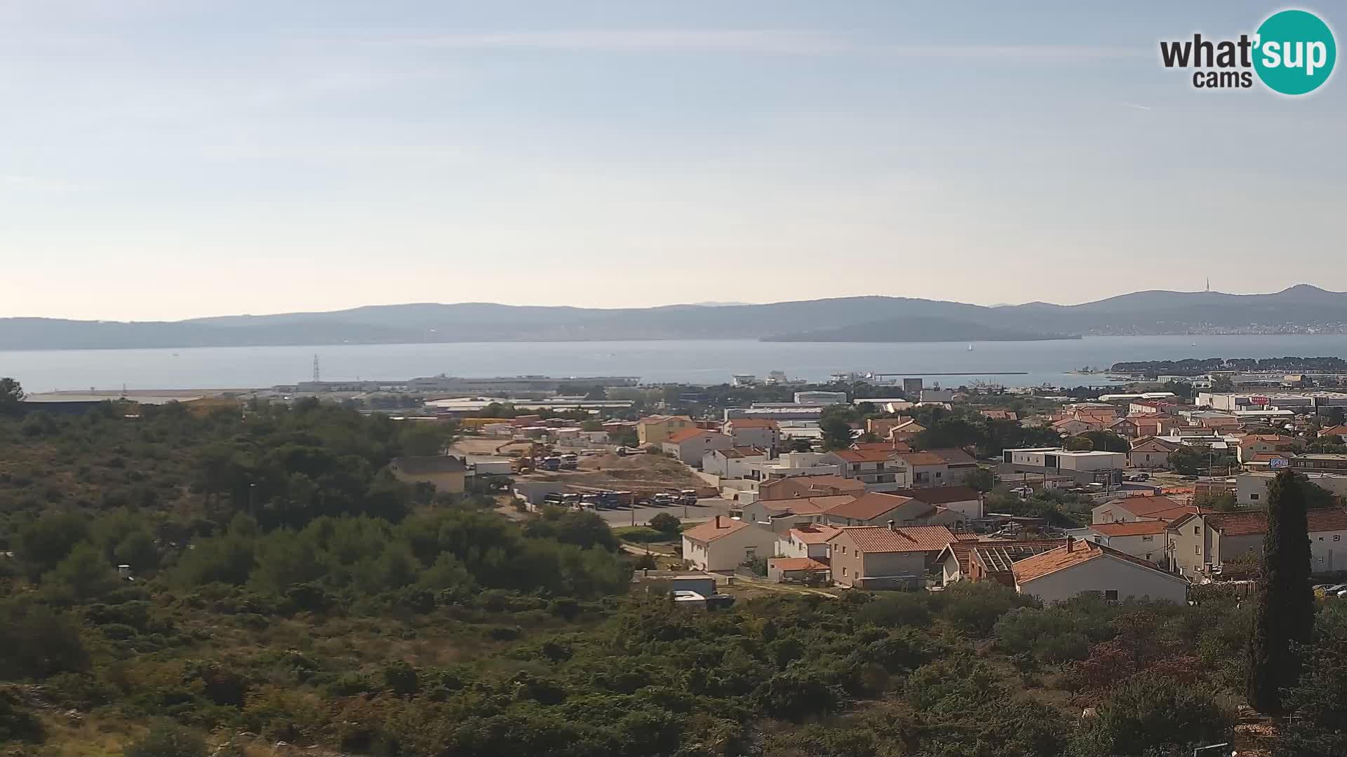 Zadar Port Gazenica Webcam Panorama, Zadar, Kroatien