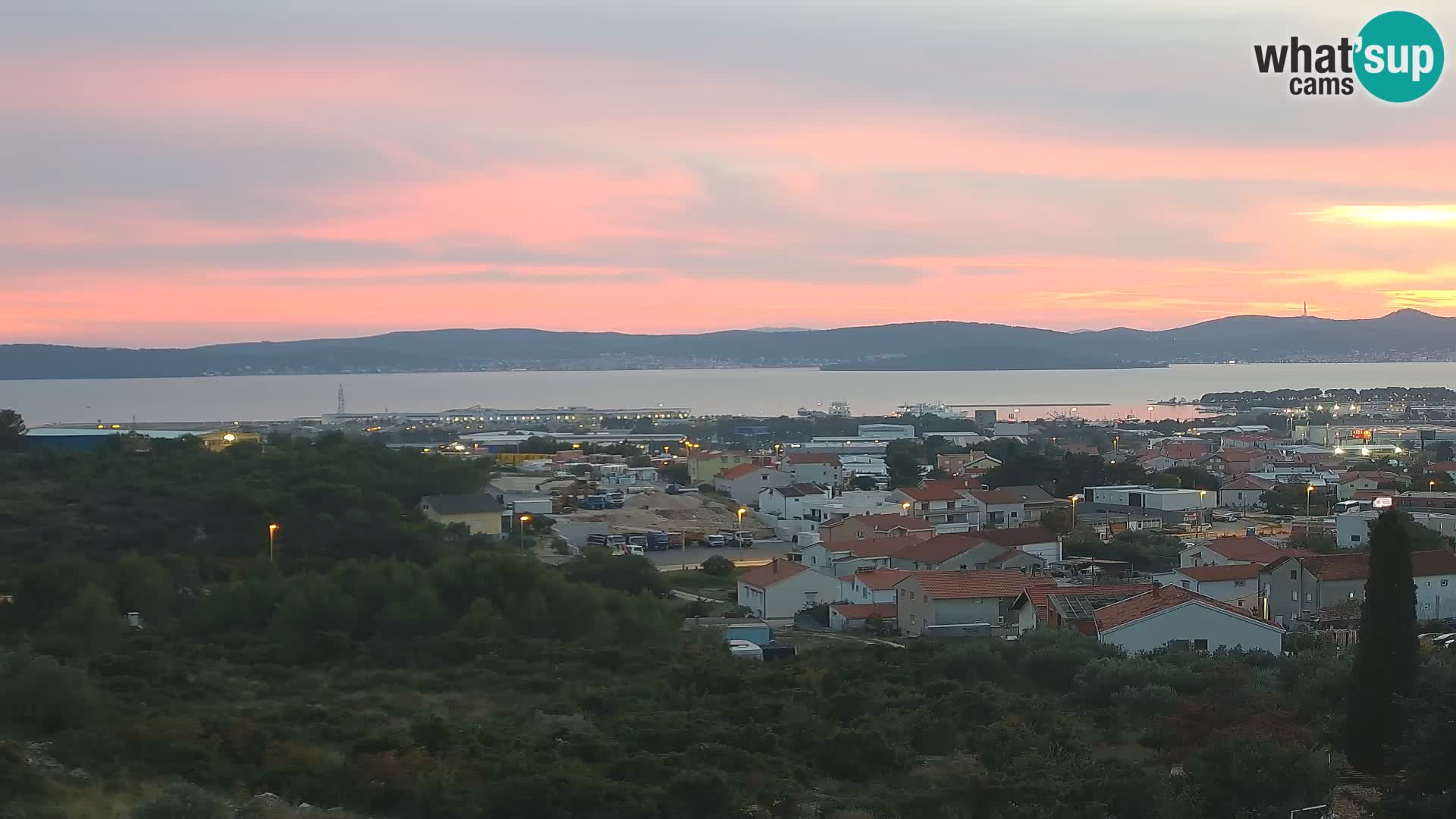 Zadar Porto di Gazenica Webcam Panorama, Zara, Croazia