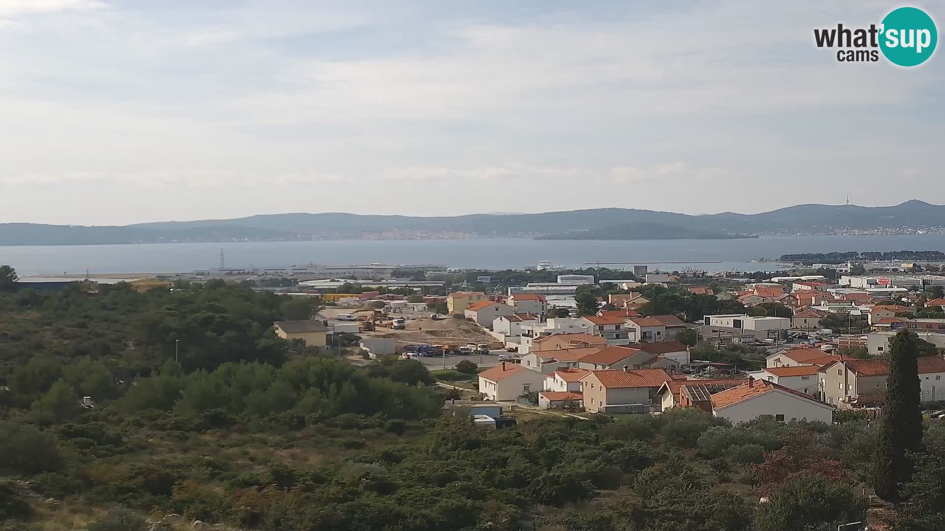 Zadar Port Gazenica Webcam Panorama, Zadar, Croatie