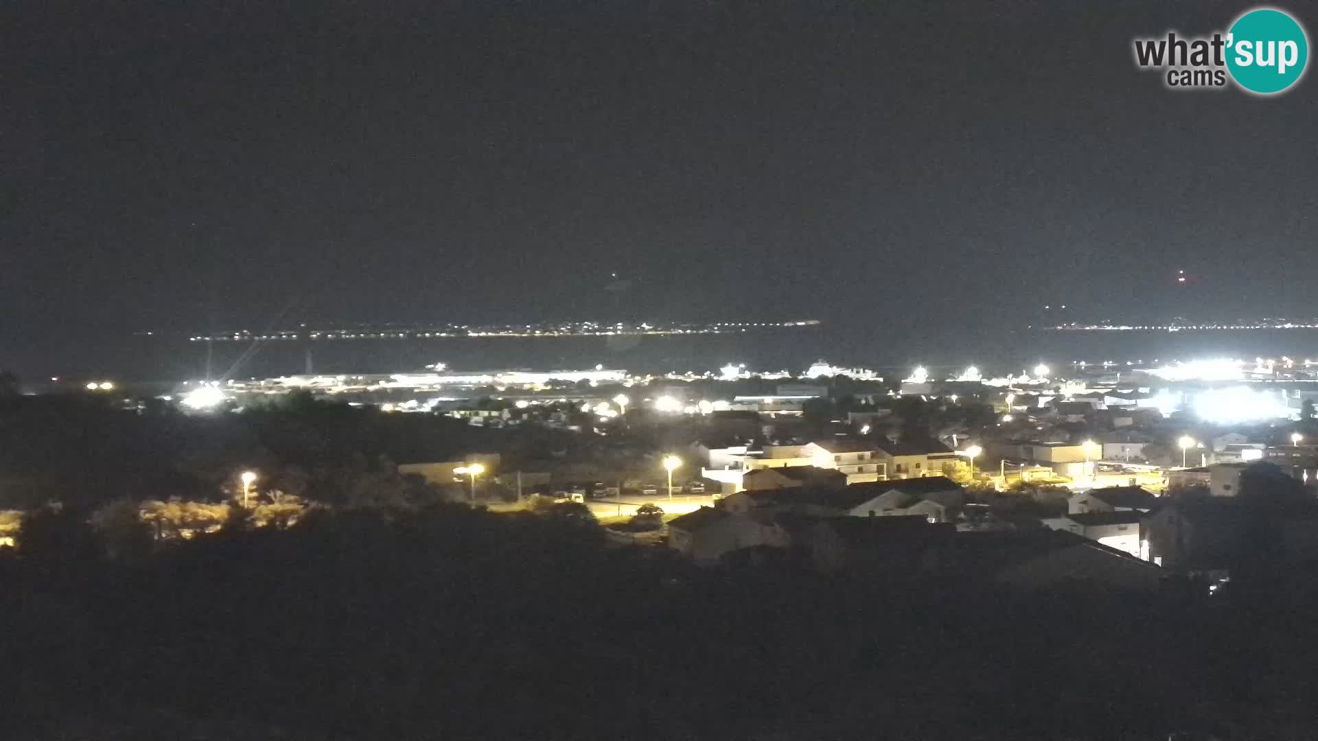 Panorama de la Webcam del Puerto Gazenica de Zadar, Zadar, Croacia