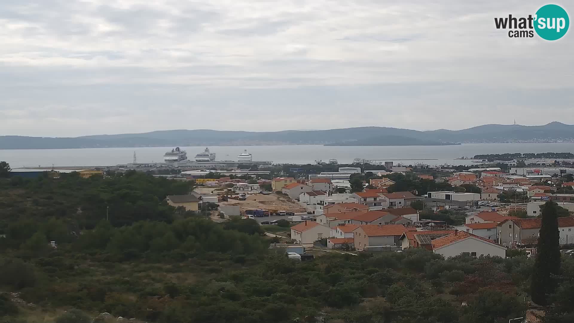 Zadar Port Gazenica Webcam Panorama, Zadar, Croatia