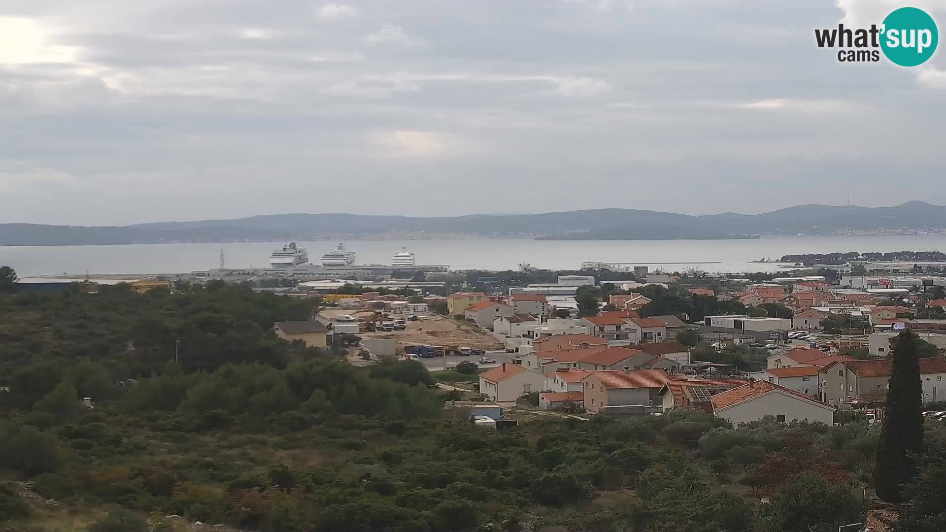 Zadar Port Gazenica Webcam Panorama, Zadar, Croatia