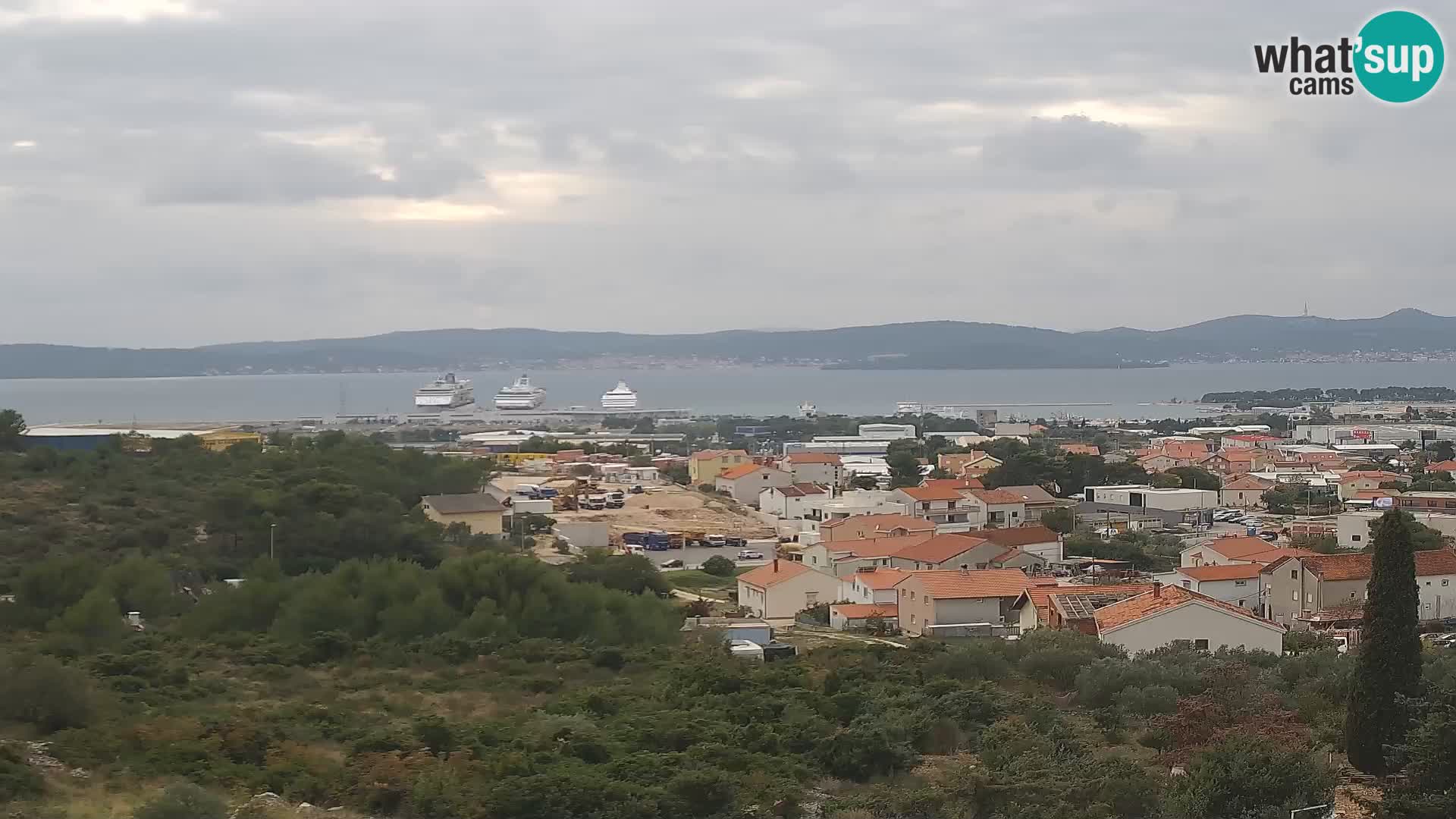 Zadar Port Gazenica Webcam Panorama, Zadar, Croatie