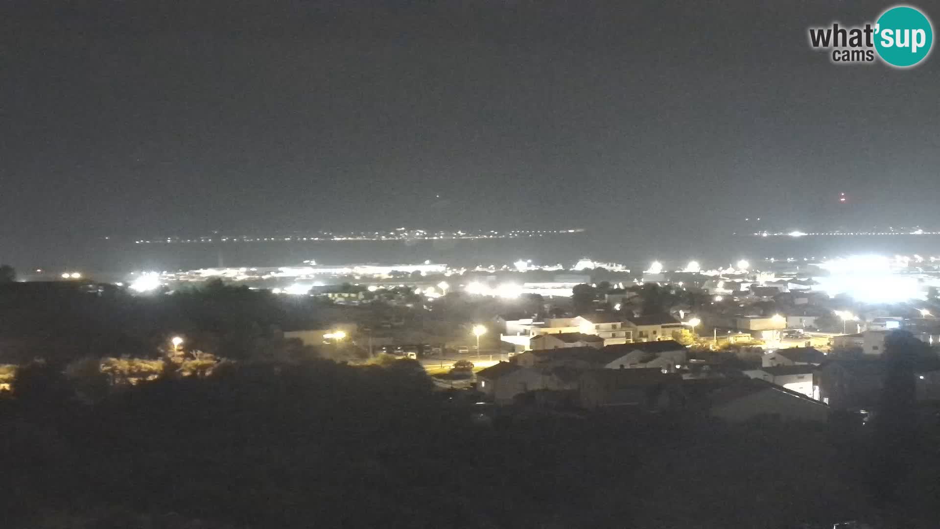 Panoramska web kamera Luke Gaženica u Zadru, Hrvatska