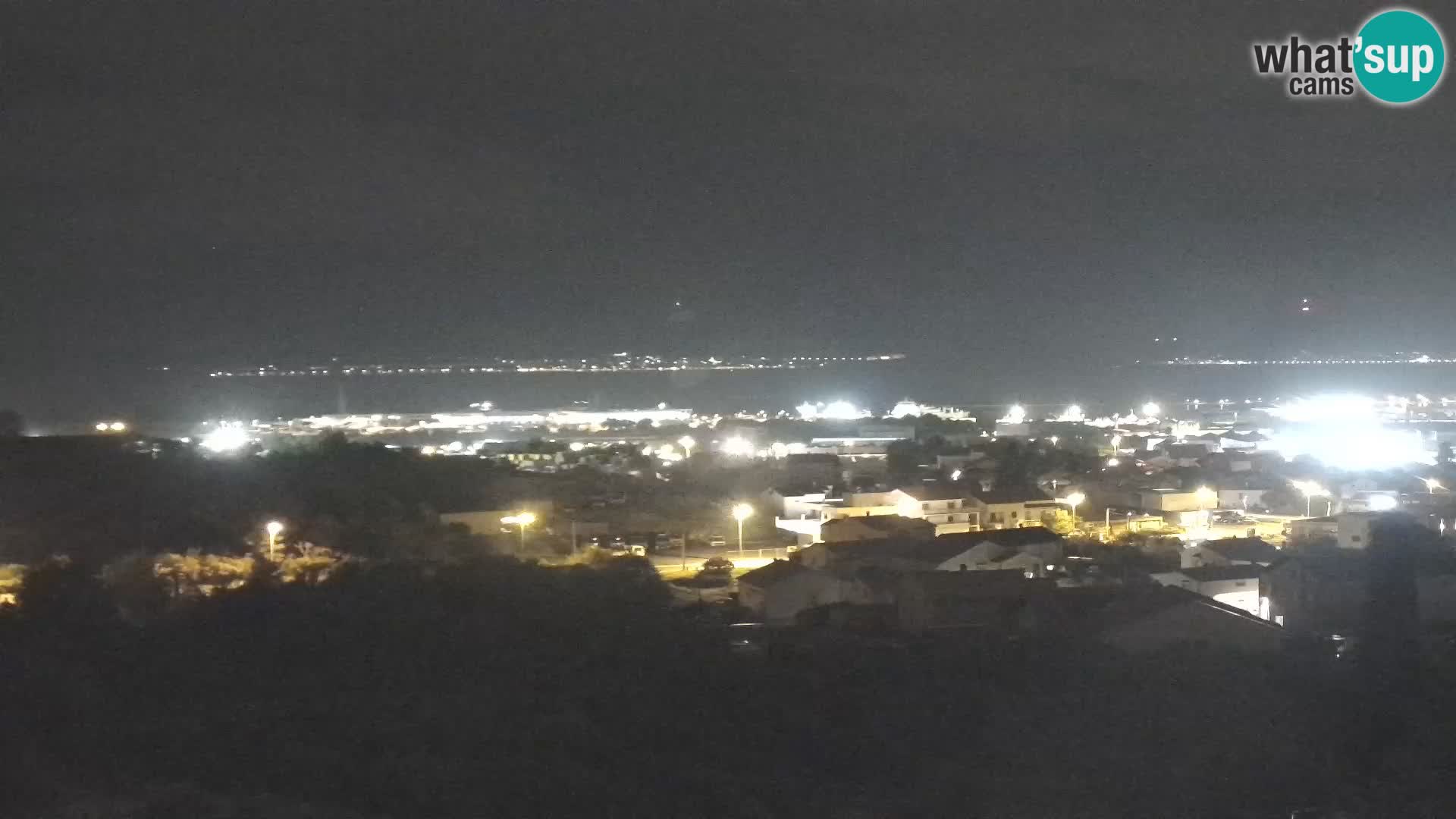 Panorama de la Webcam del Puerto Gazenica de Zadar, Zadar, Croacia