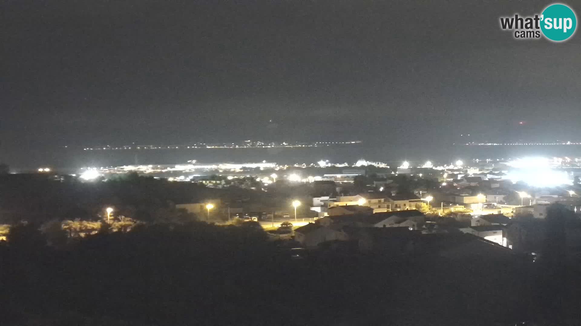Panoramska web kamera Luke Gaženica u Zadru, Hrvatska