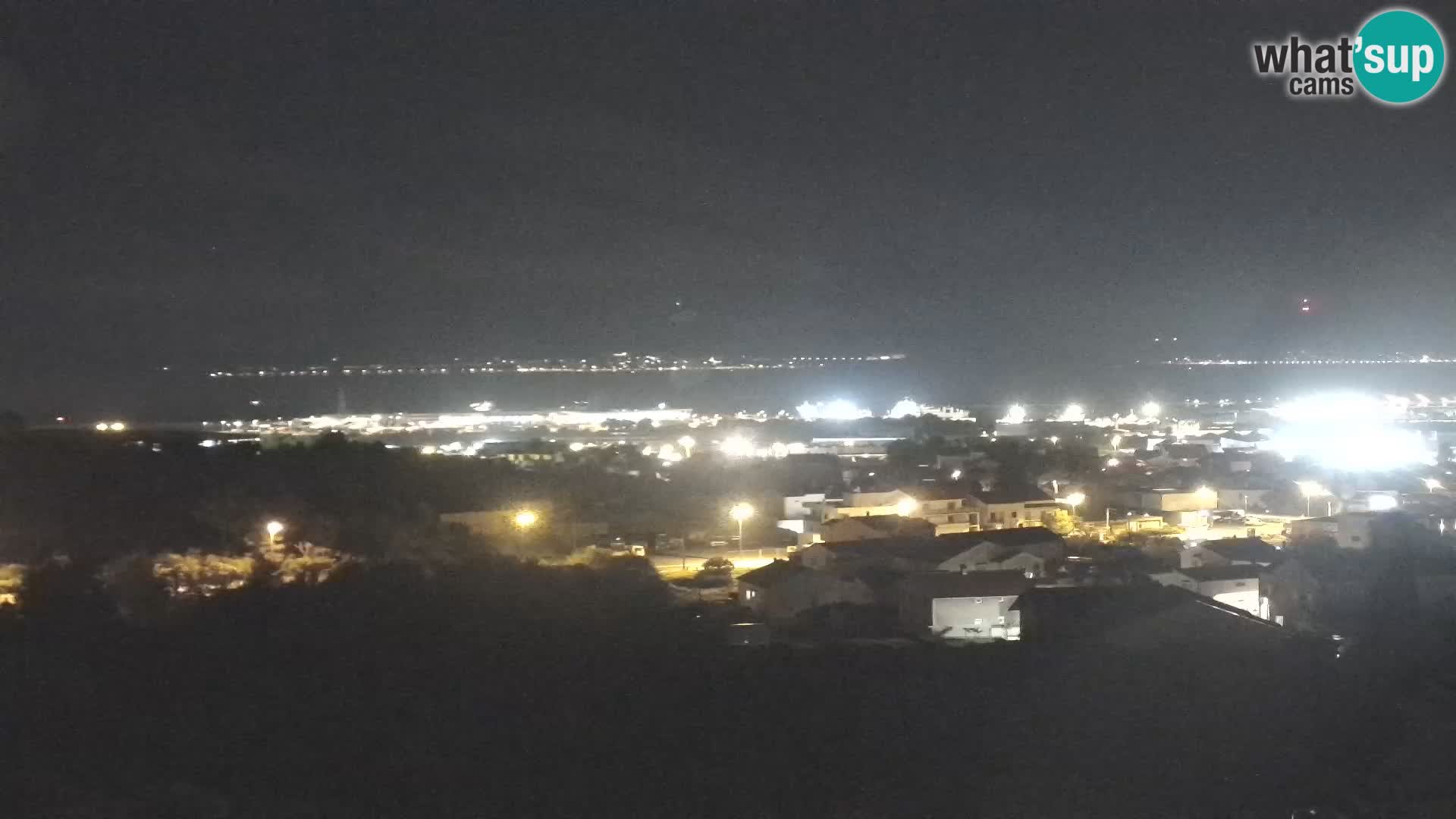 Panoramska web kamera Luke Gaženica u Zadru, Hrvatska