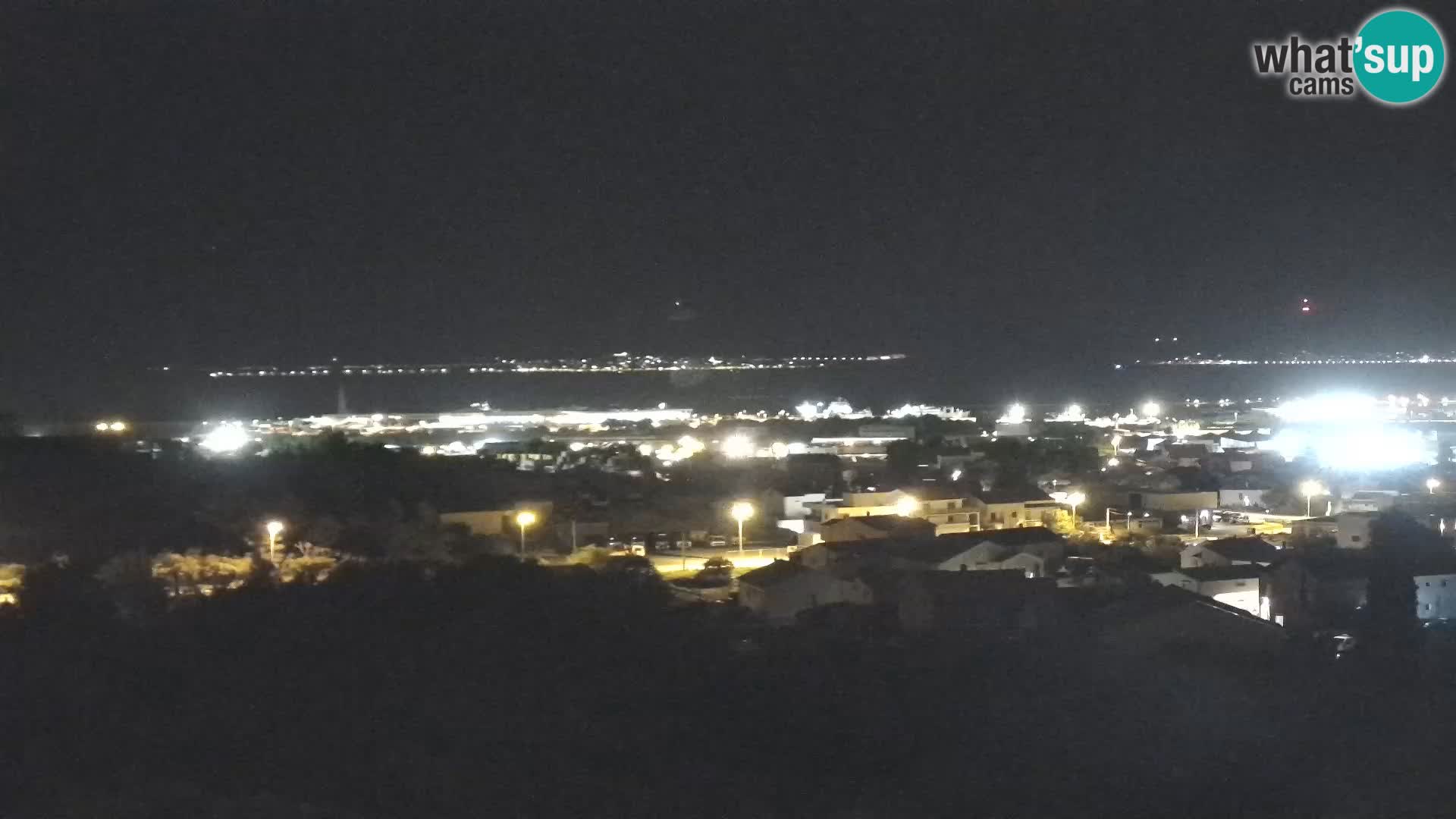 Panorama de la Webcam del Puerto Gazenica de Zadar, Zadar, Croacia
