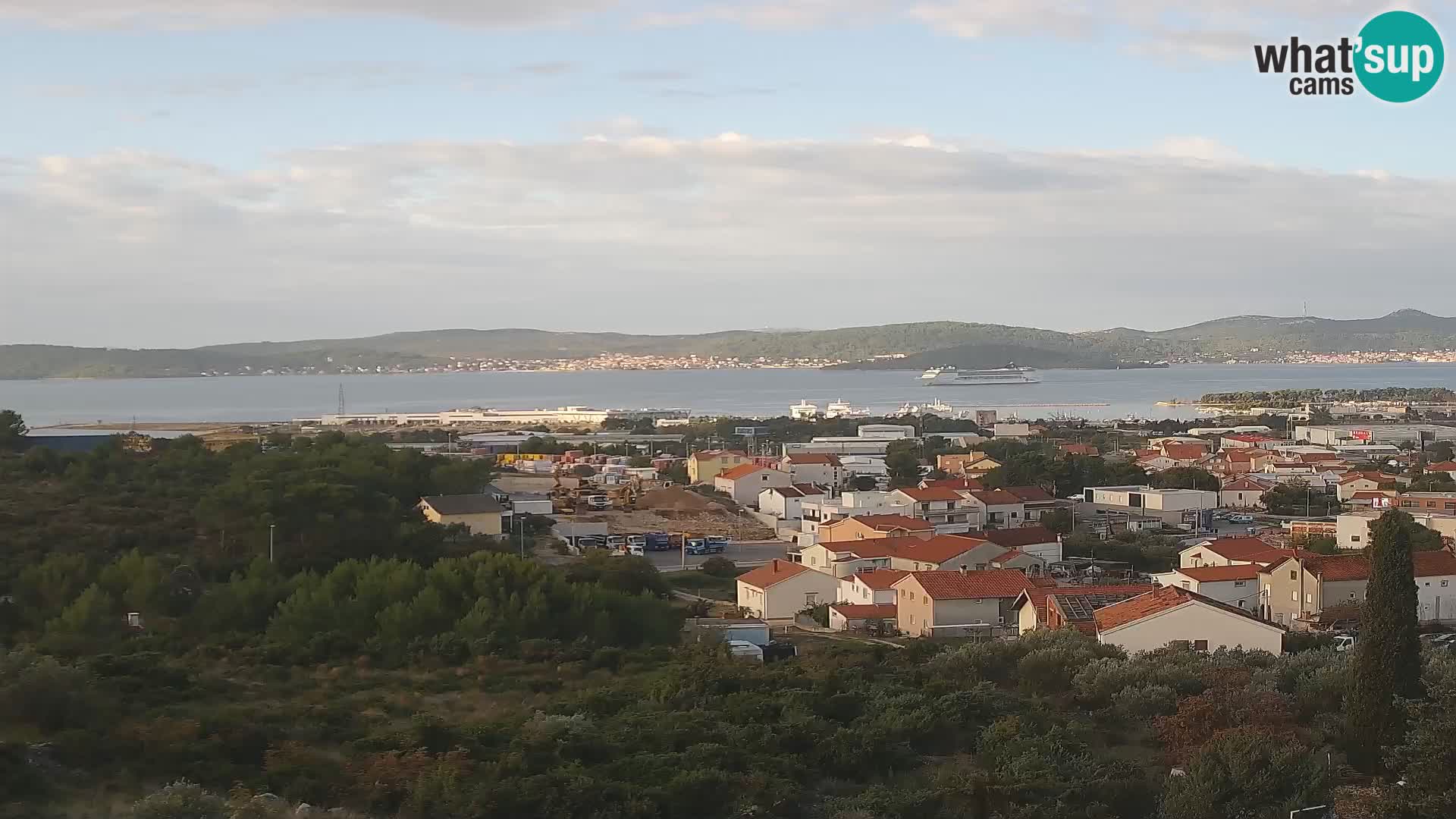 Zadar Port Gazenica Webcam Panorama, Zadar, Croatia