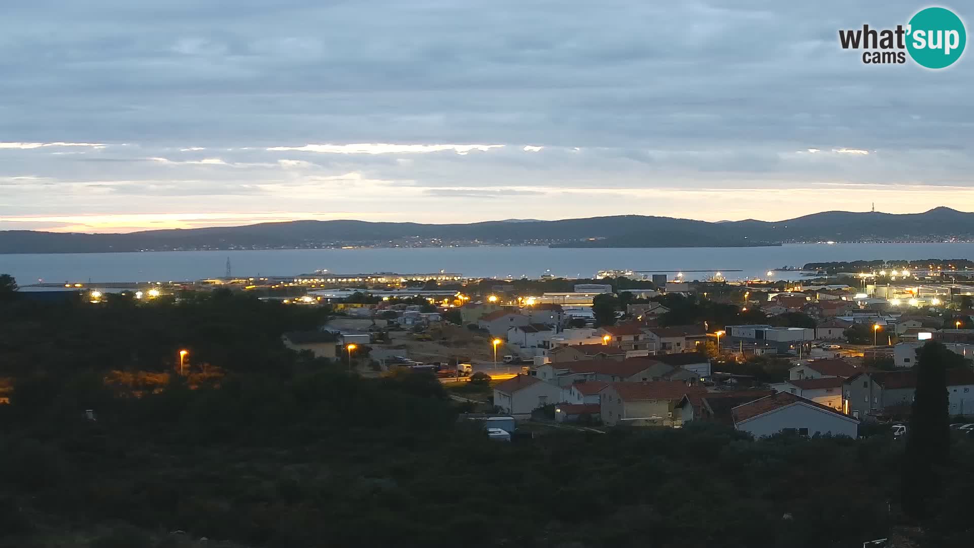 Zadar Porto di Gazenica Webcam Panorama, Zara, Croazia