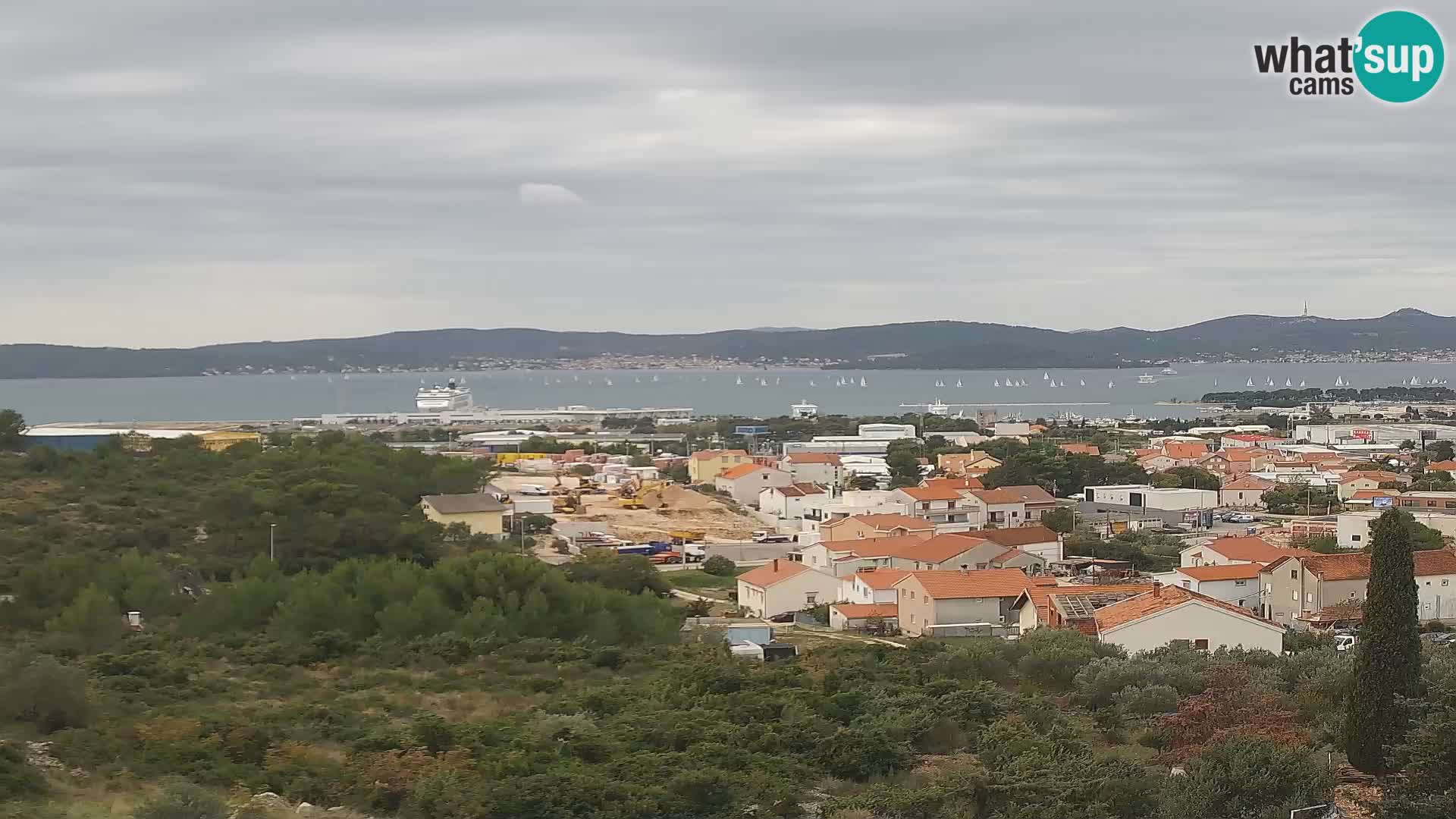 Zadar Porto di Gazenica Webcam Panorama, Zara, Croazia