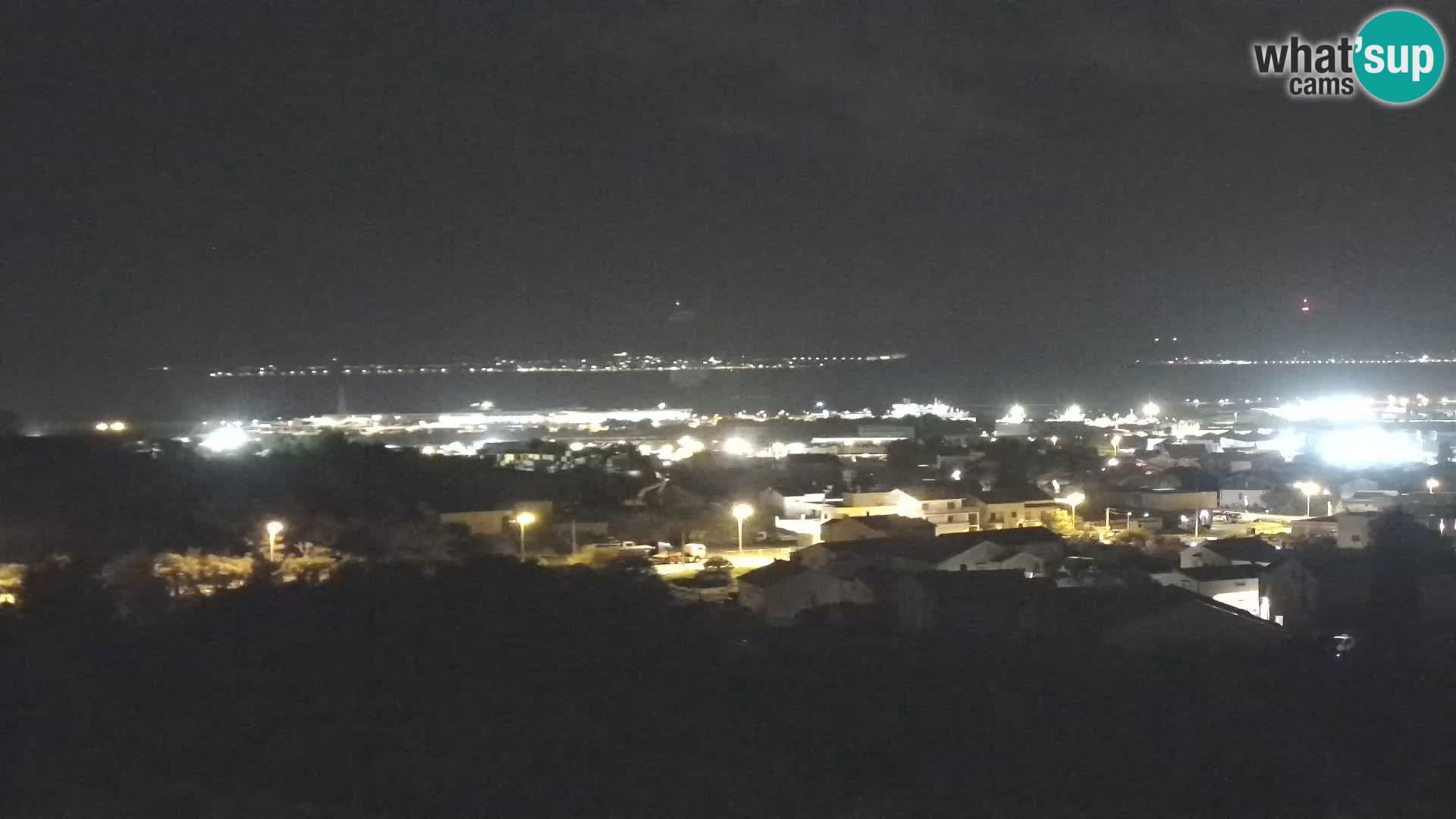 Panorama de la Webcam del Puerto Gazenica de Zadar, Zadar, Croacia