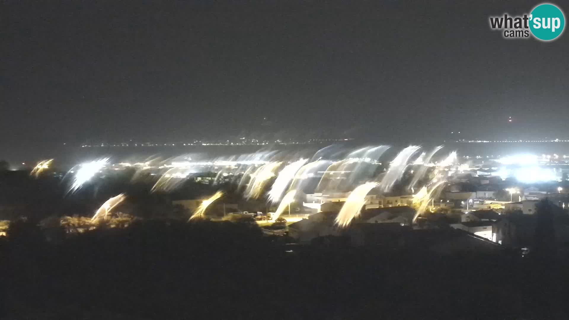Panoramska web kamera Luke Gaženica u Zadru, Hrvatska