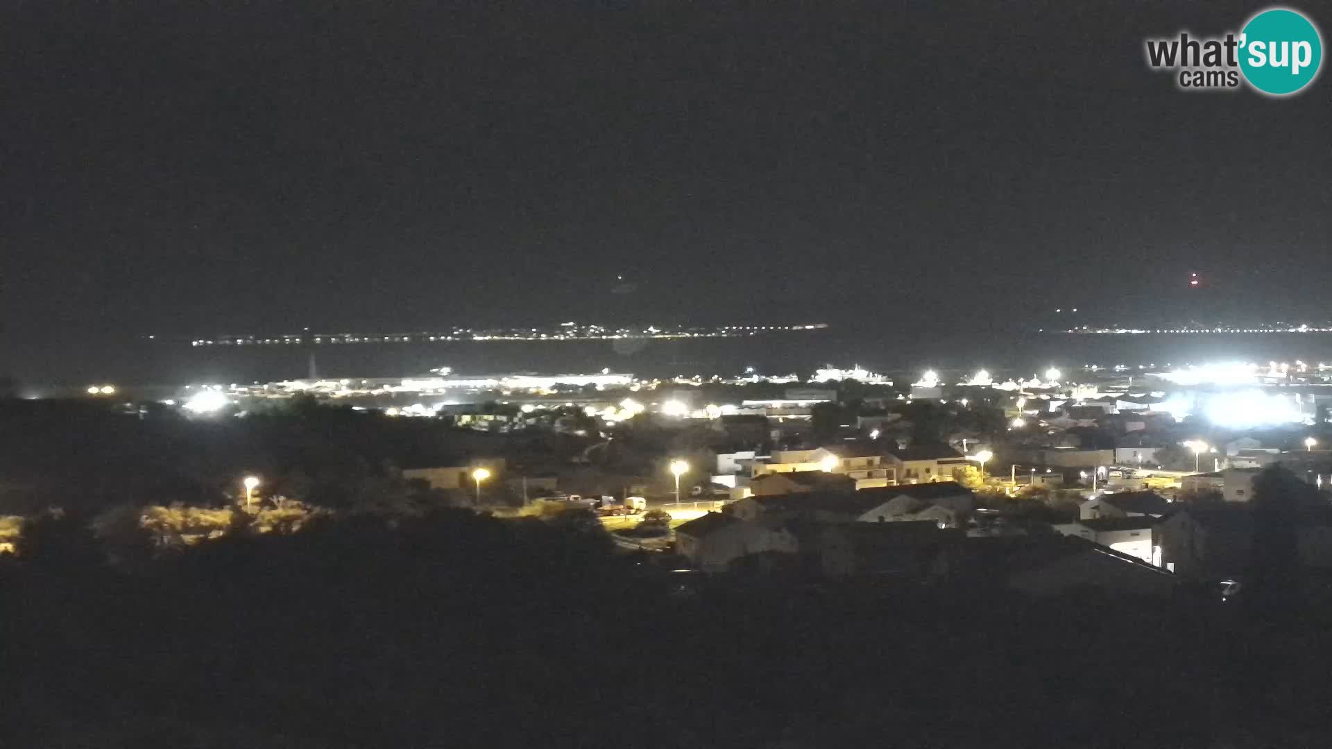 Panorama de la Webcam del Puerto Gazenica de Zadar, Zadar, Croacia