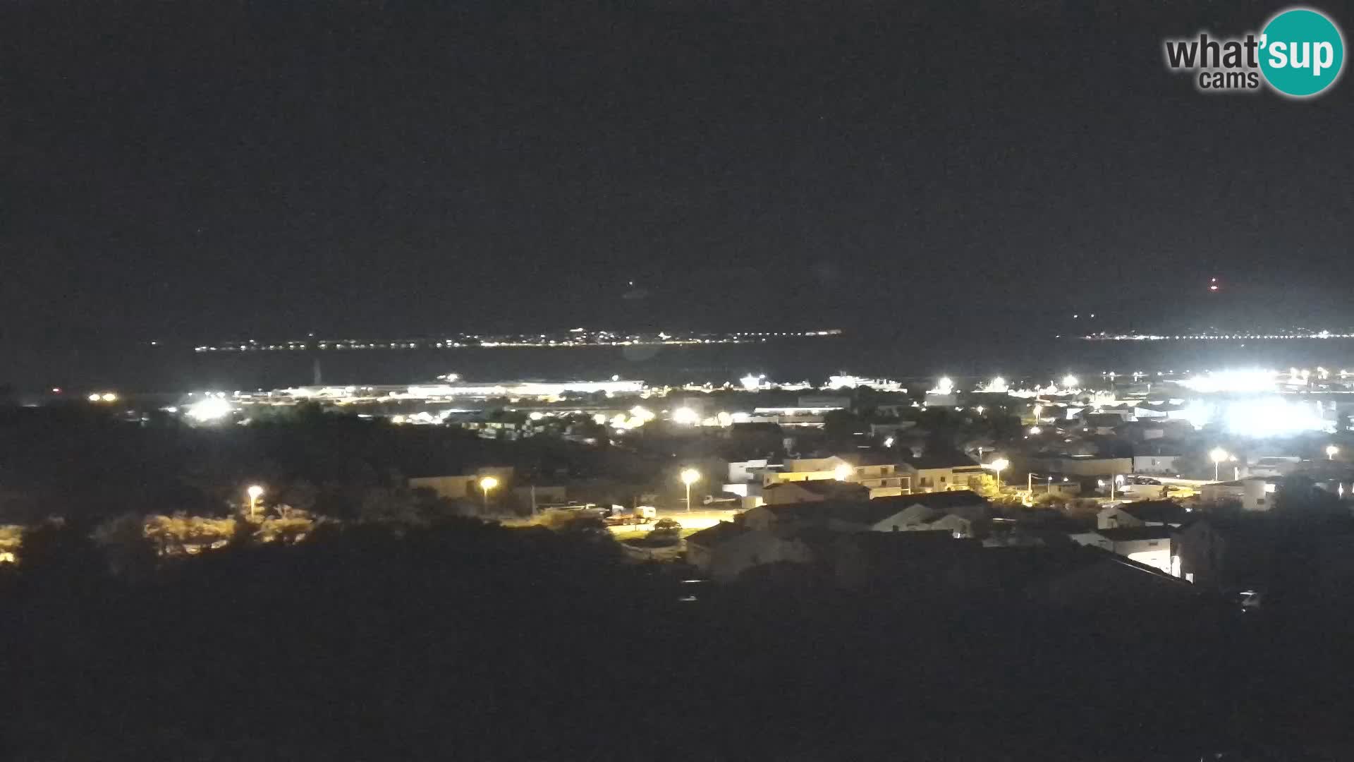 Panorama de la Webcam del Puerto Gazenica de Zadar, Zadar, Croacia