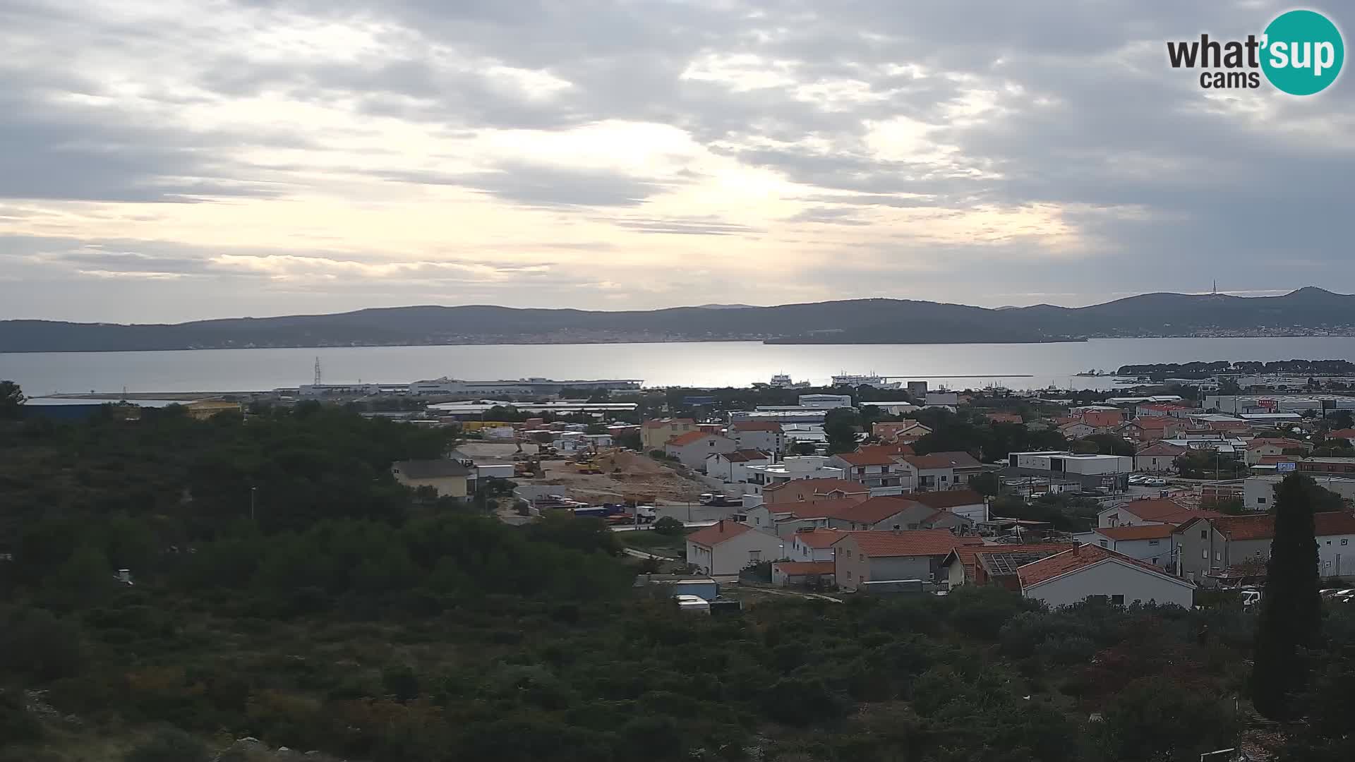 Zadar Port Gazenica Webcam Panorama, Zadar, Croatia