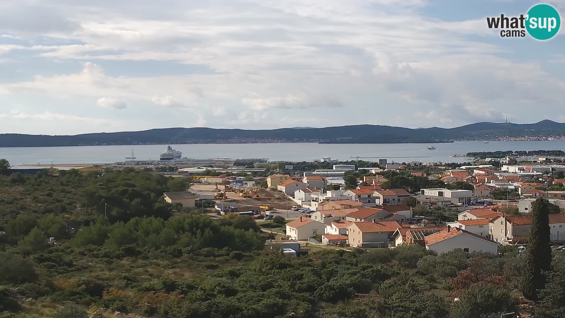 Zadar Port Gazenica Webcam Panorama, Zadar, Croatia