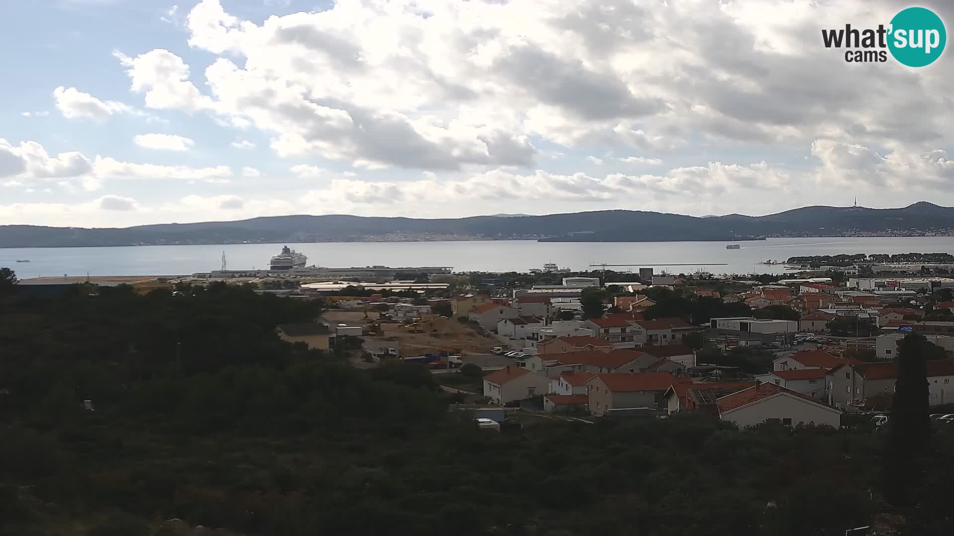 Zadar Port Gazenica Webcam Panorama, Zadar, Kroatien